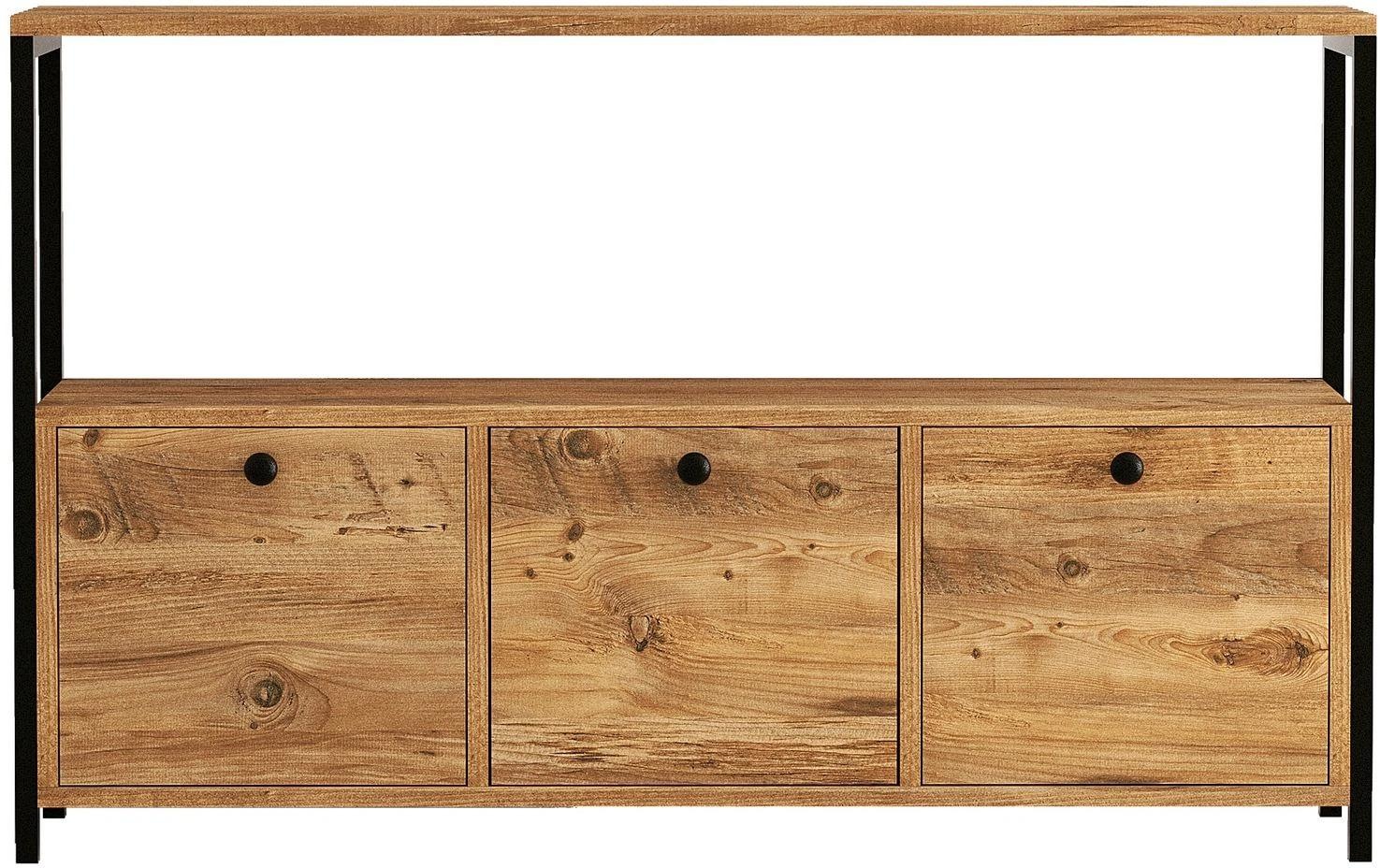 Image of WOODY FASHION TV-Schrank "Nero v2 120 x 75 cm"