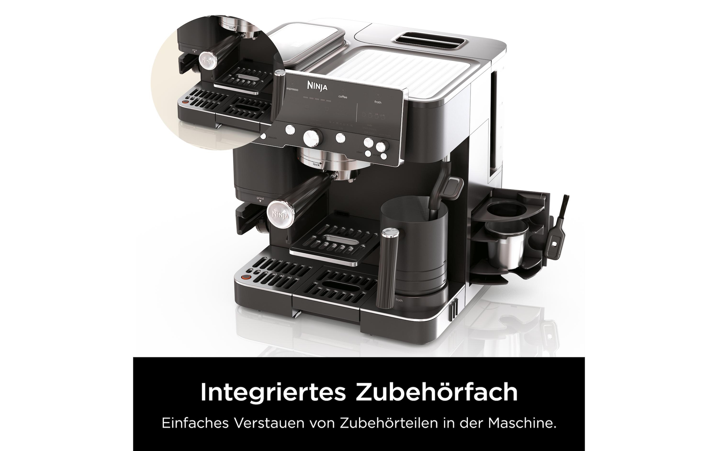 NINJA Machine à café à porte-filtre »Luxe Café Premier ES601EUBK«