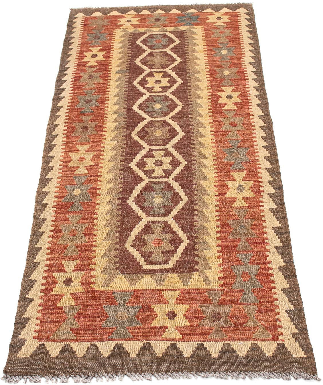 Image of morgenland Läufer »Kelim Maimene Medaillon 201 x 54 cm«, rechteckig, 0,5 mm Höhe, Wendeteppich bei Ackermann Versand Schweiz