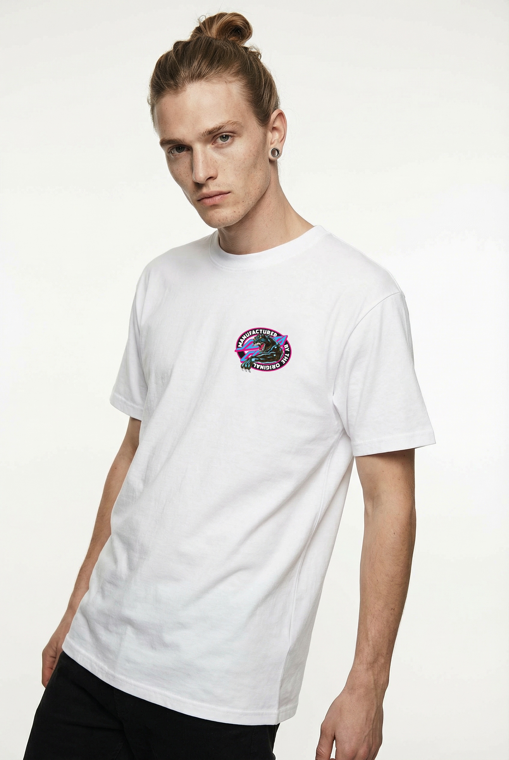 Image of Santa Cruz T-Shirt "NATAS SKETCH PANTHER T-SHIRT" für sportliche Aktivitäten, sportlicher Stil, für Sportmode