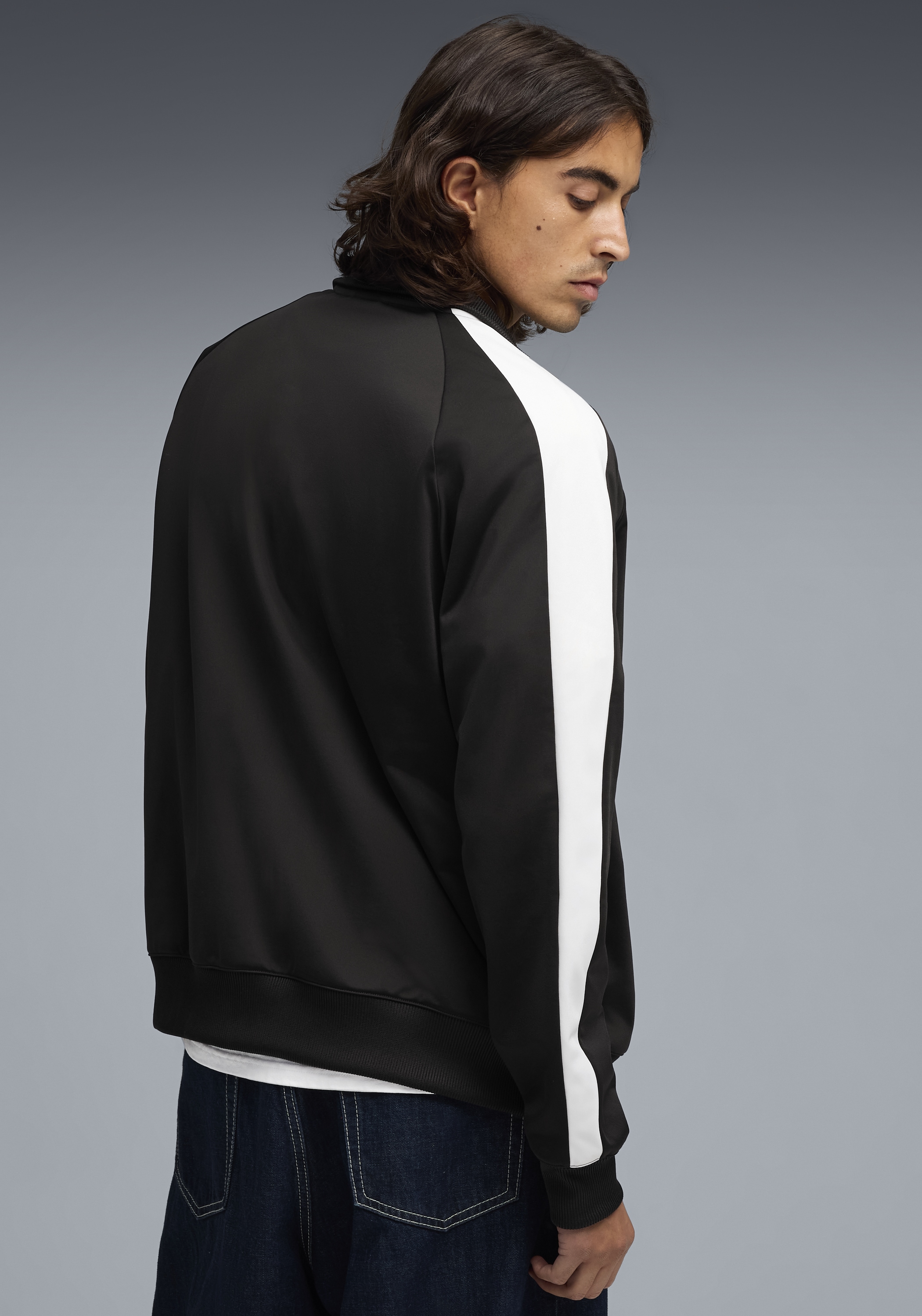 PUMA Veste d'entraînement »T7 FOUNDATION POLY TRACK JACKET« sans capuche col montant, poches zippées, Regular Fit