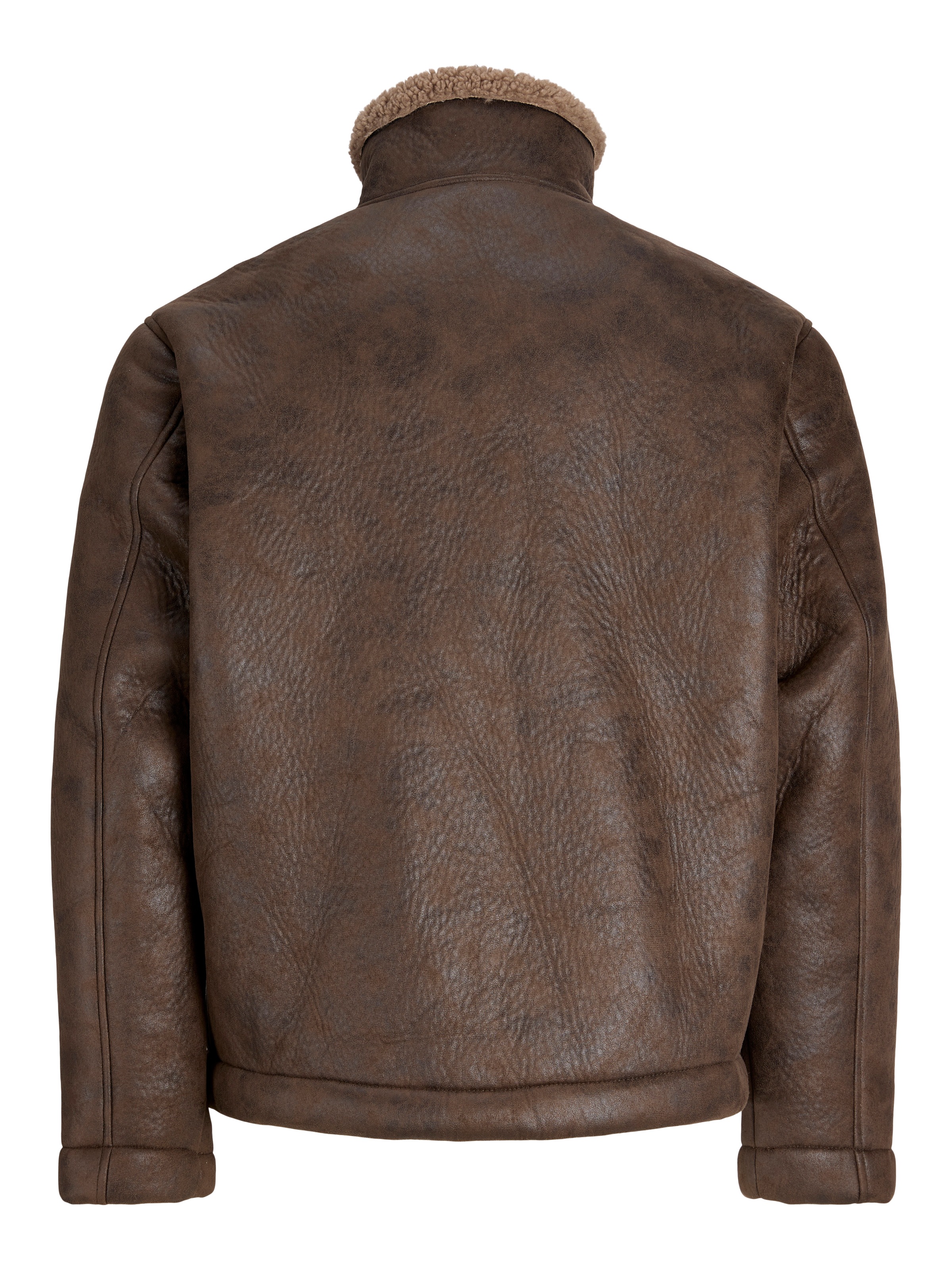 Jack & Jones Veste de pilote »JORSALAMANCO FLIGHT JACKET SN« Polyester, col intérieur en matière teddy