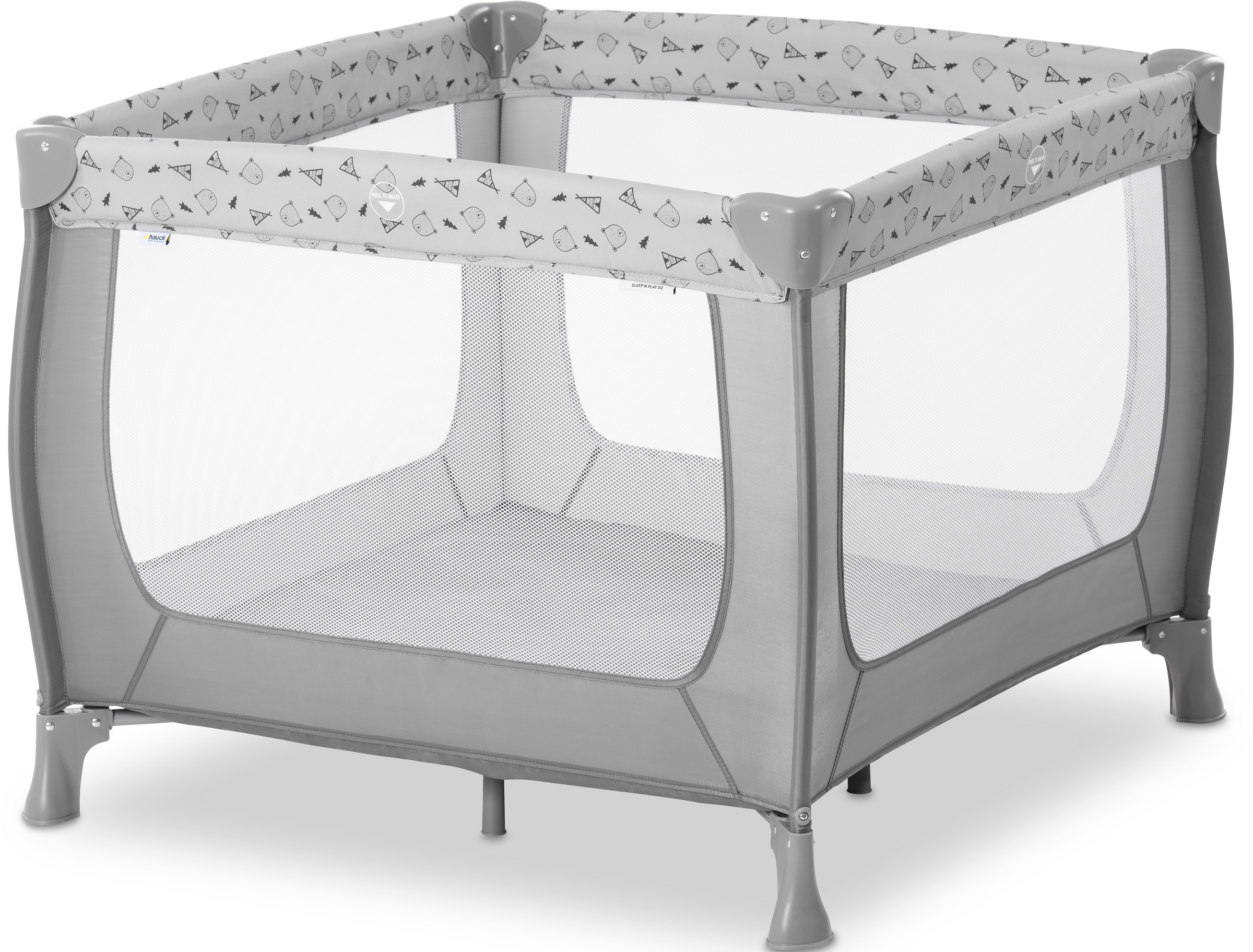 Image of Hauck Baby-Reisebett »Sleep N Play SQ, Nordic Grey«, inkl. Transporttasche bei Ackermann Versand Schweiz