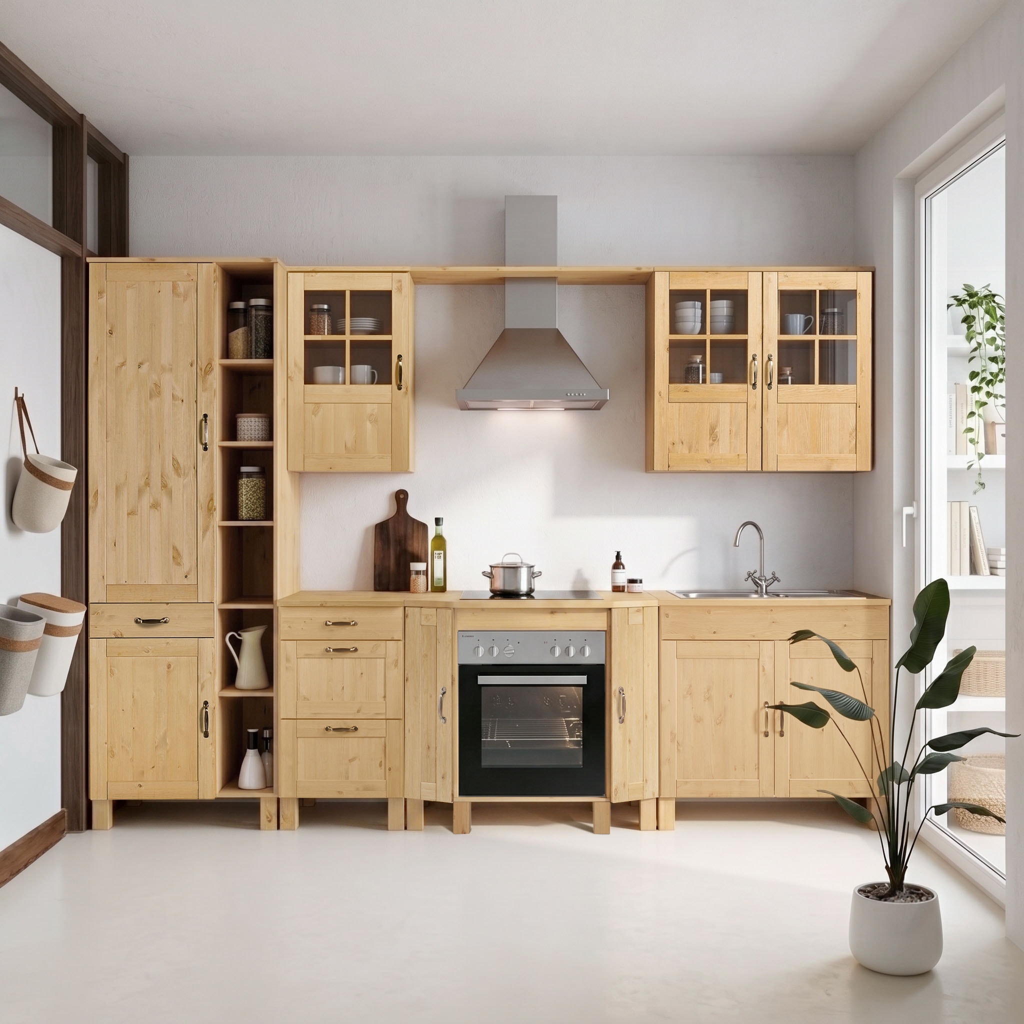 Home affaire Armoire basse »Alby« largeur 50 cm, 3 tiroirs