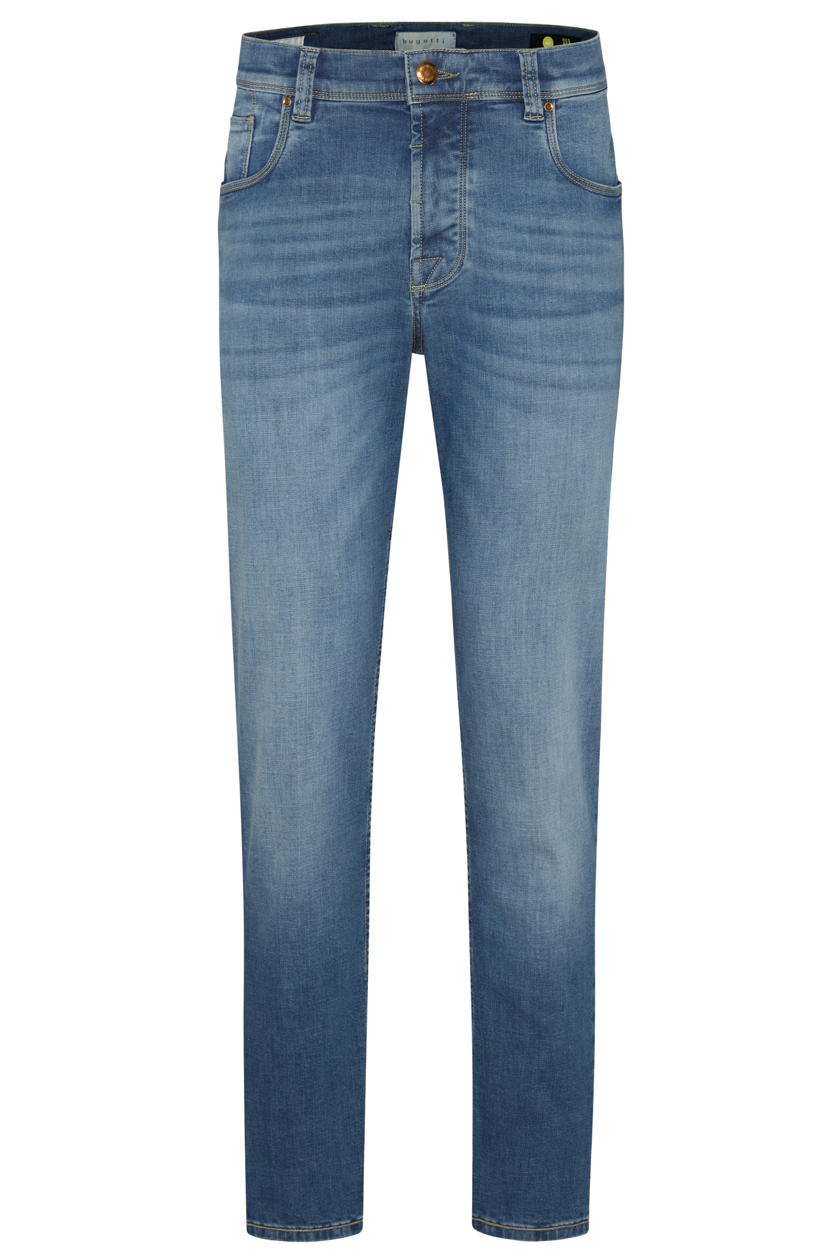 bugatti 5-Pocket-Jeans, im Used-Look