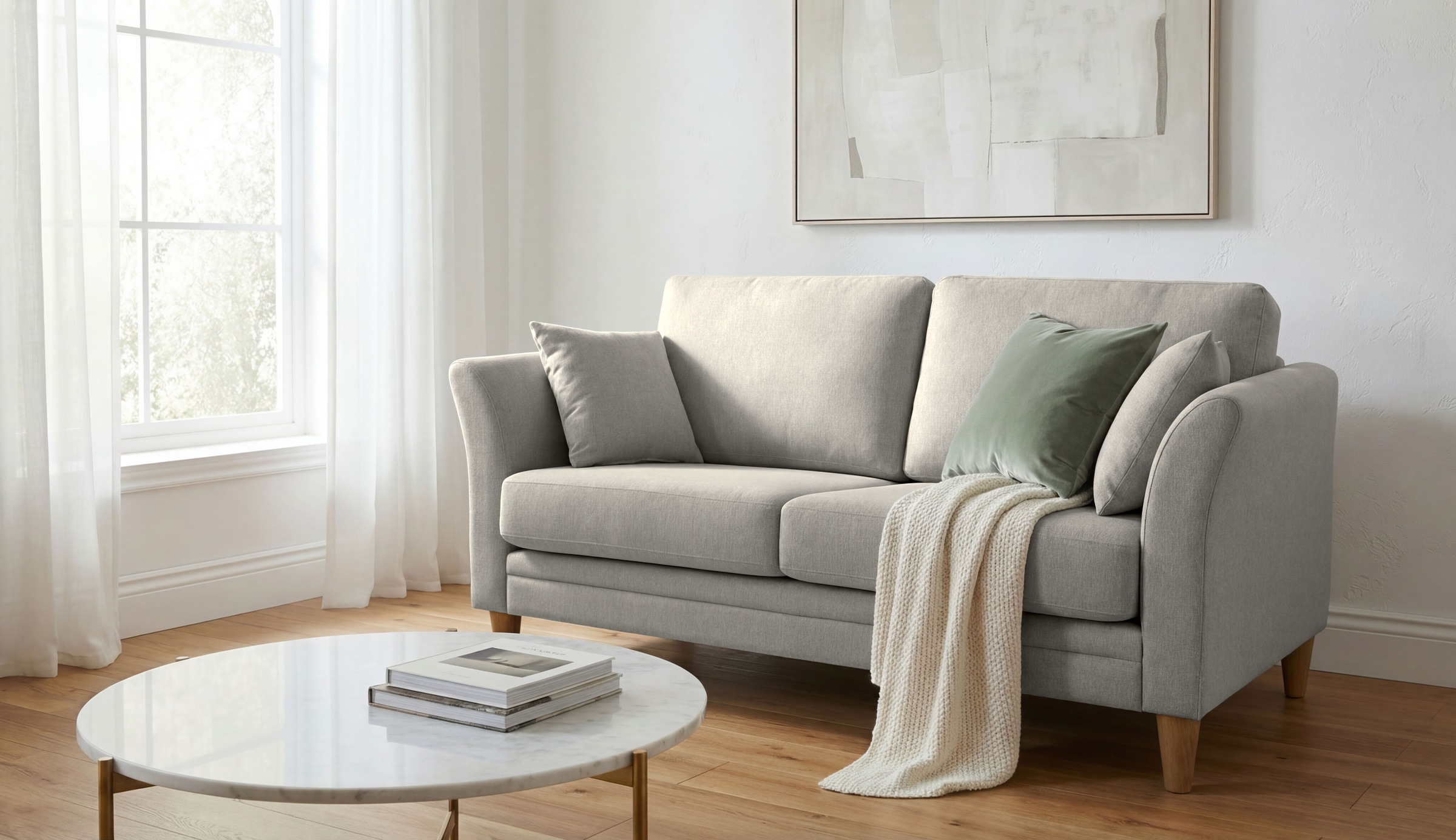 Image of Home affaire 2-Sitzer "Arellano, Breite 155 cm" klassisches Design, 2 Zierkissen inklusive, Webstoff fein