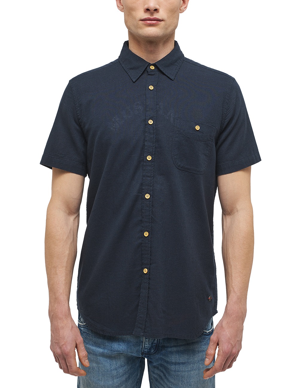 MUSTANG Kurzarmhemd »Collin Linen Core« kaufen