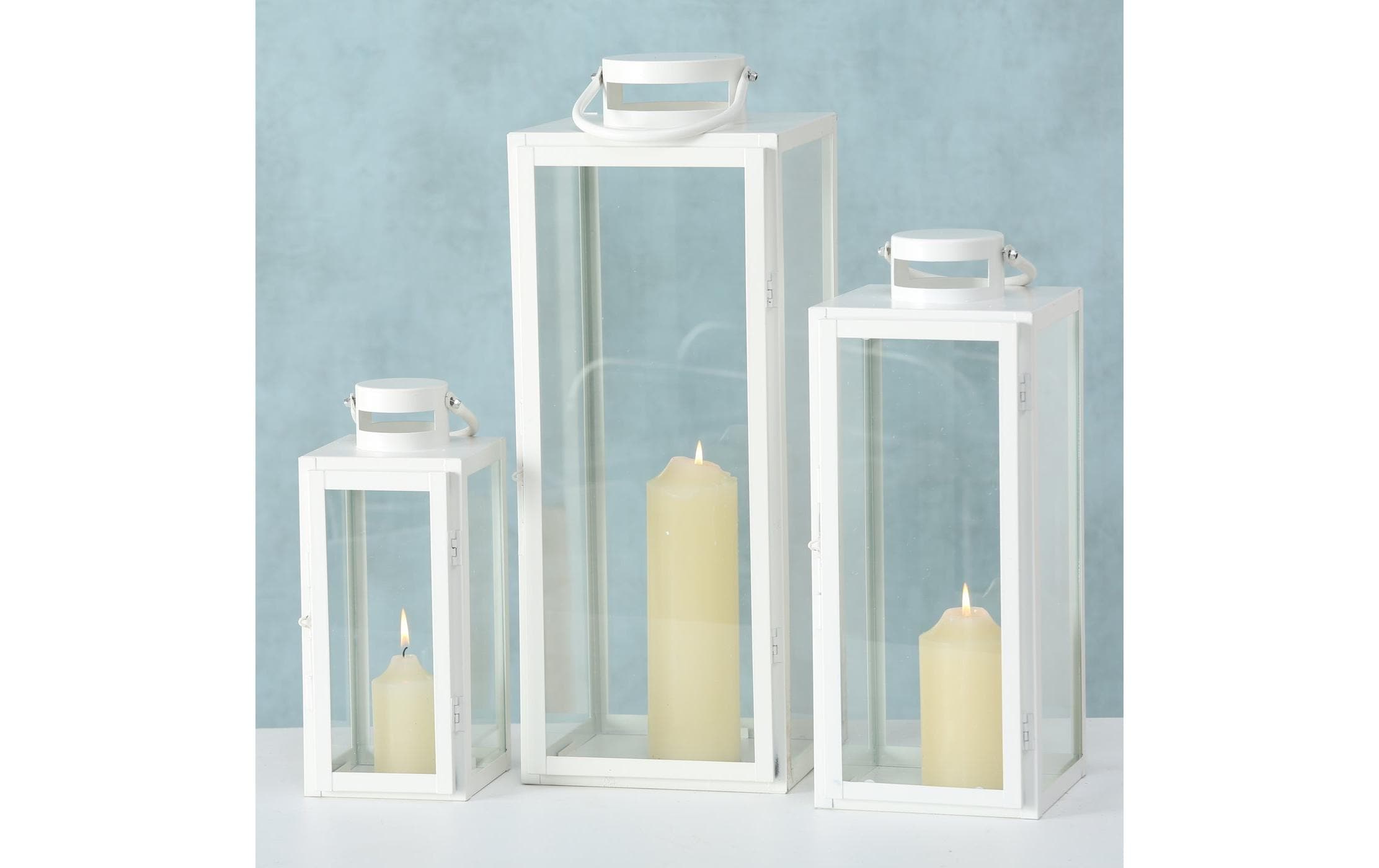 BOLTZE Lanterne à bougie »Arana 3-teilig«