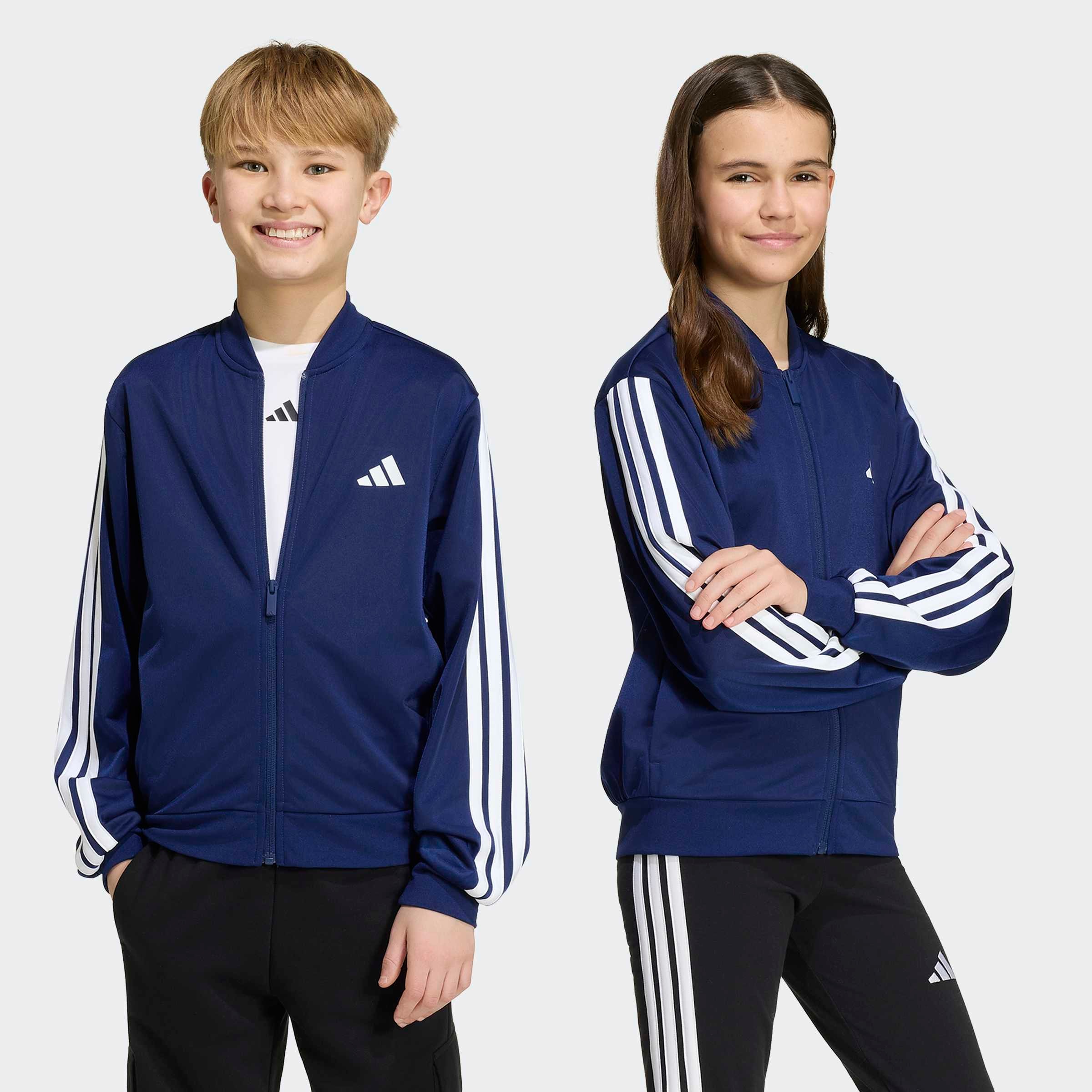 adidas Sportswear Veste d'extérieur »ESSENTIALS CLIMACOOL TRACK« pour enfants, avec fermeture éclair, en polyester