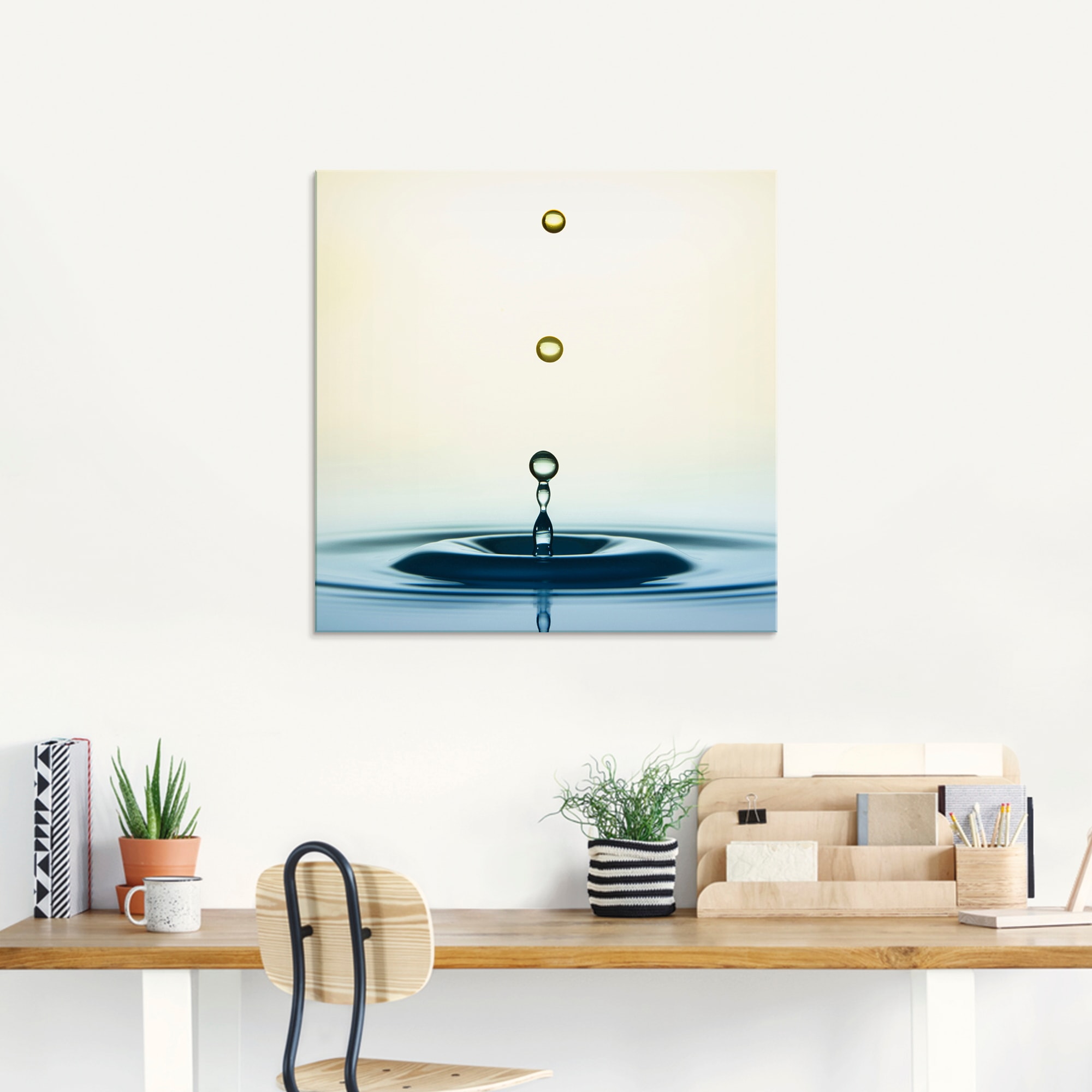 Artland Glasbild »Tropfen« Zen 1 Stk. tlg. in verschiedenen Grössen