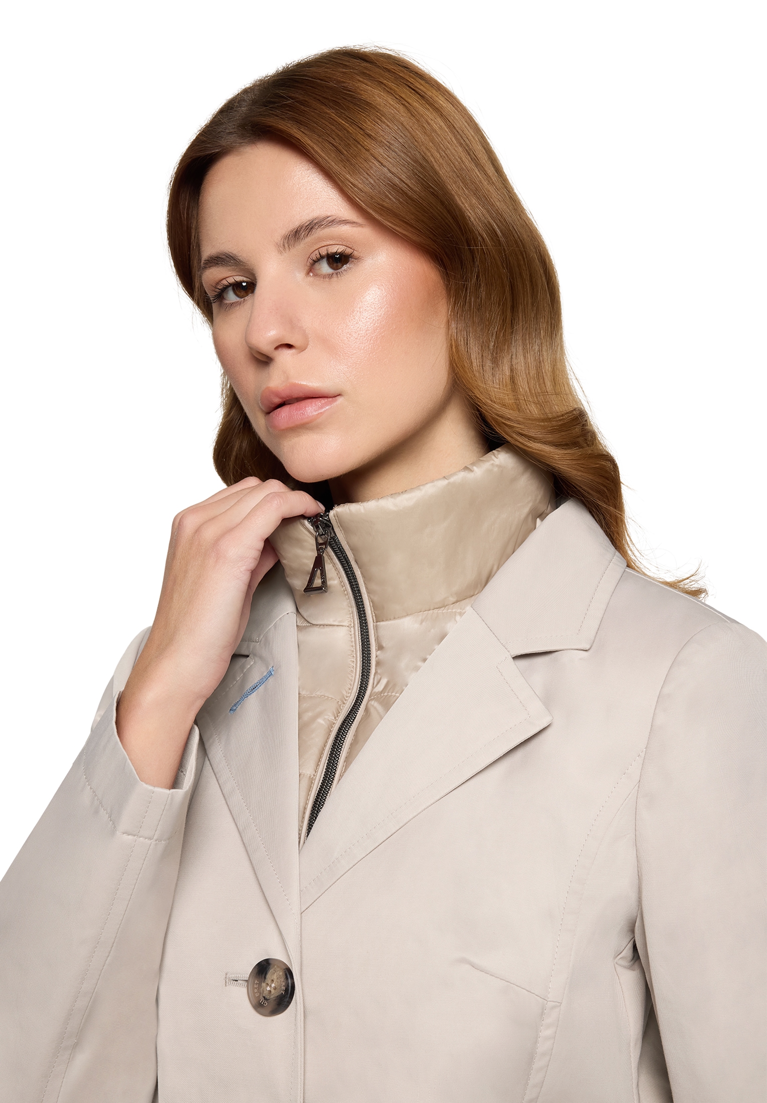 Gil Bret Veste d'extérieur mit Stehkragen