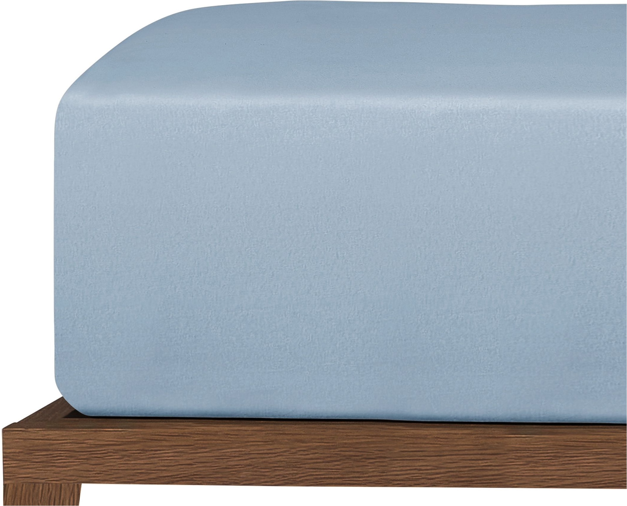 uncover by SCHIESSER Draps de lit »New Jersey aus 100% Baumwolle« Made in Green