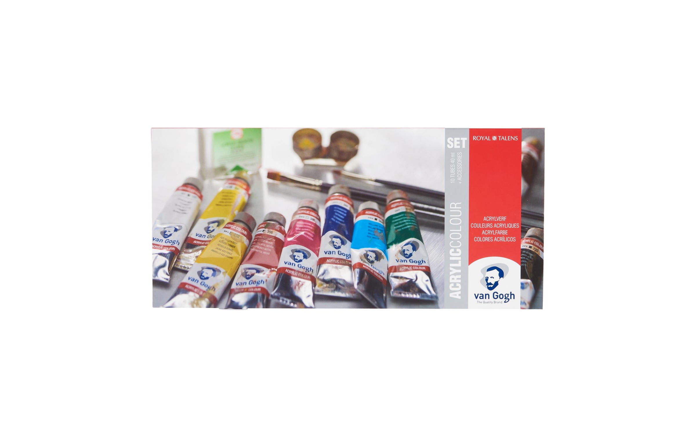 Acrylfarbe »Van Gogh Kombi-Set, 40 ml, Mehrfarbig«