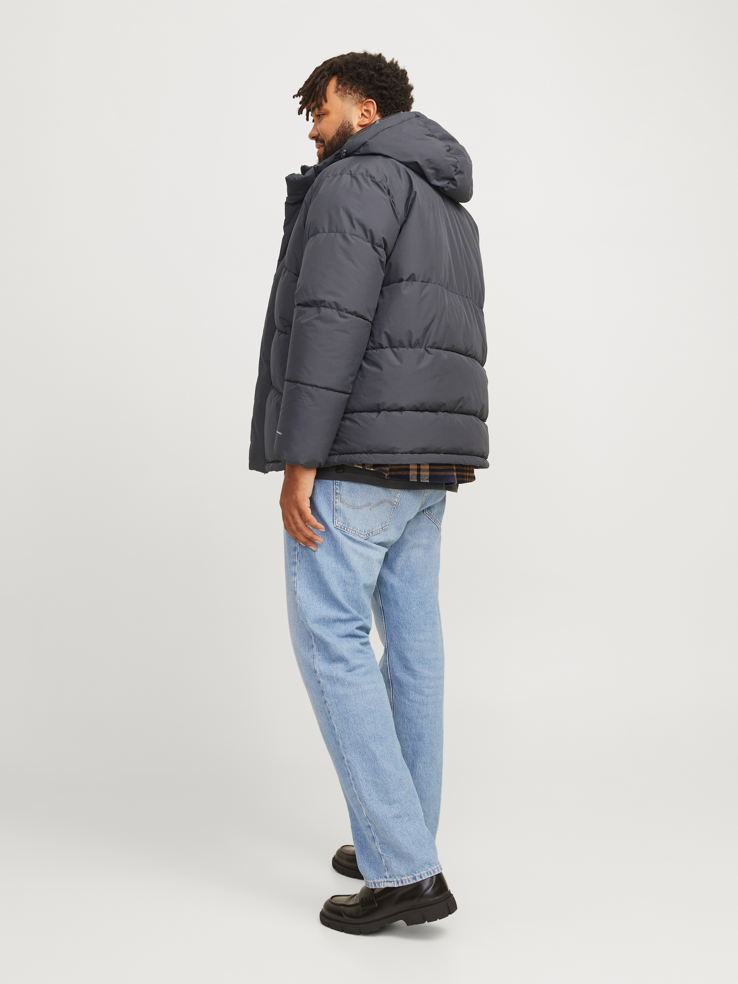 Jack & Jones PlusSize Steppjacke »JJWORLD PUFFER JACKET PLS«, mit Kapuze