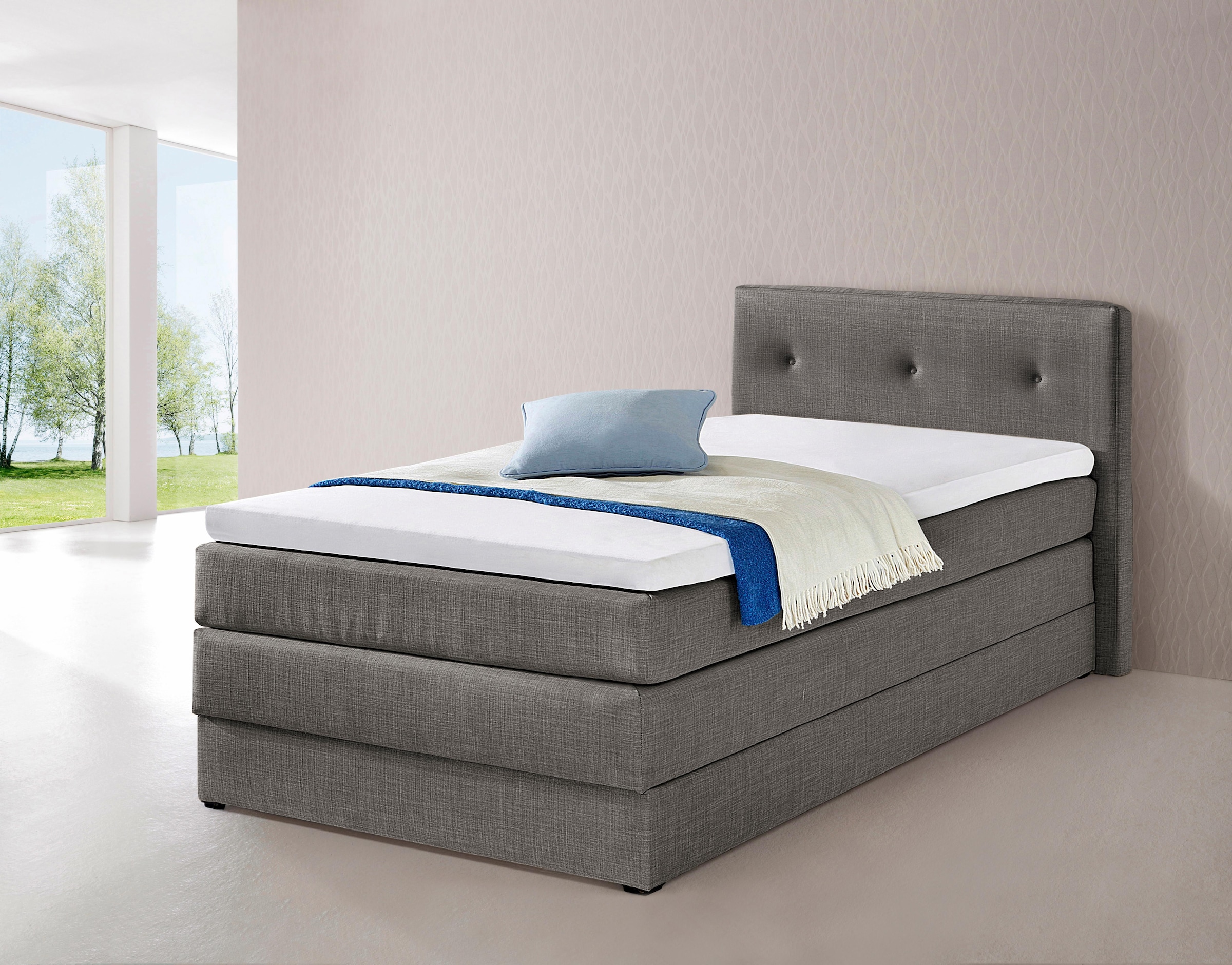 hapo Lit boxspring mit Bettkasten