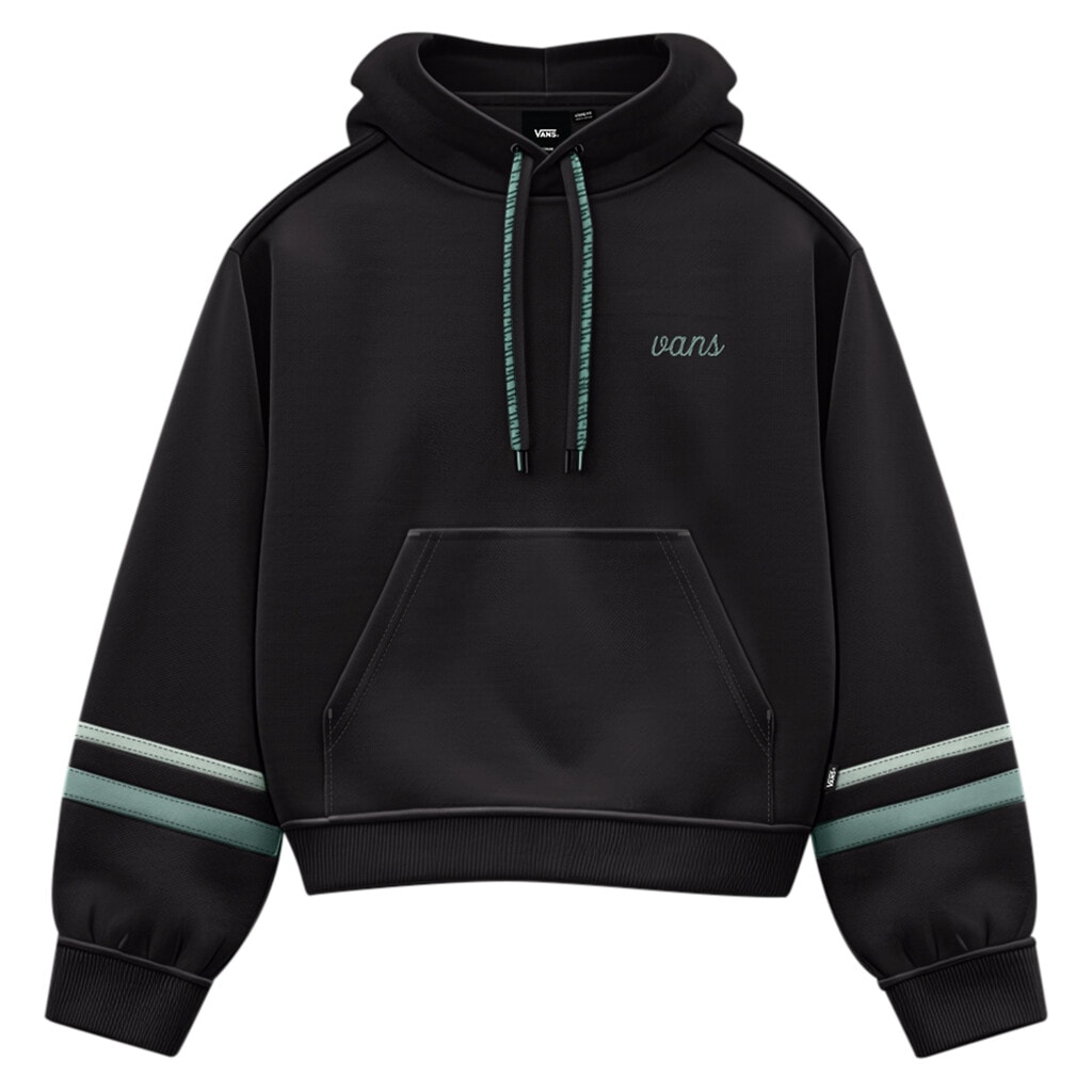 Image of Vans Kapuzensweatshirt "LORRAINE PULLOVER FLEECE", mit Rundhalsausschnitt, aus Baumwolle und Polyester, in normaler Länge