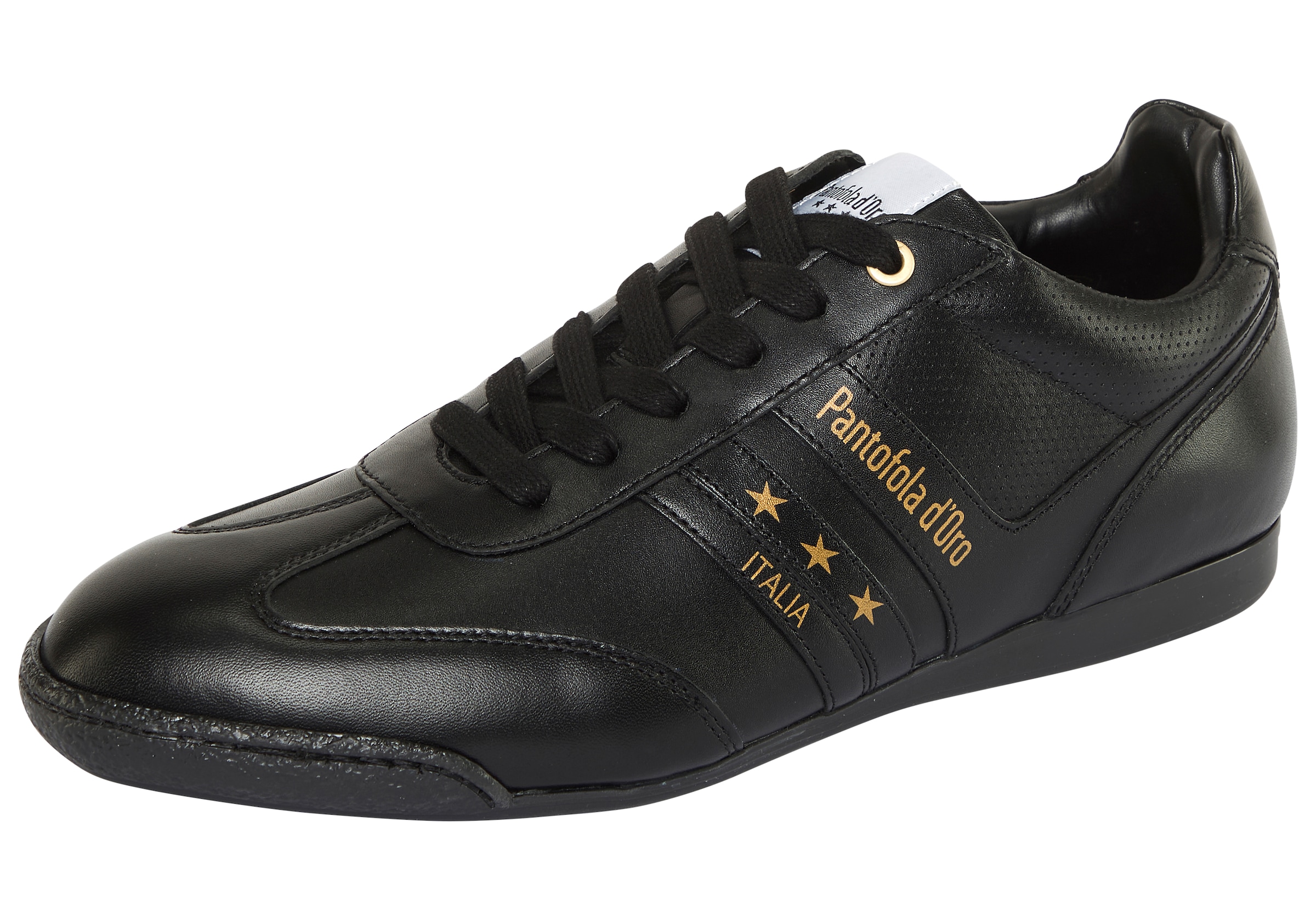 Pantofola d´Oro Sneakers »VASTO LOW«  Obermaterial aus Leder, Gummilaufsohle, mit Schnürung
