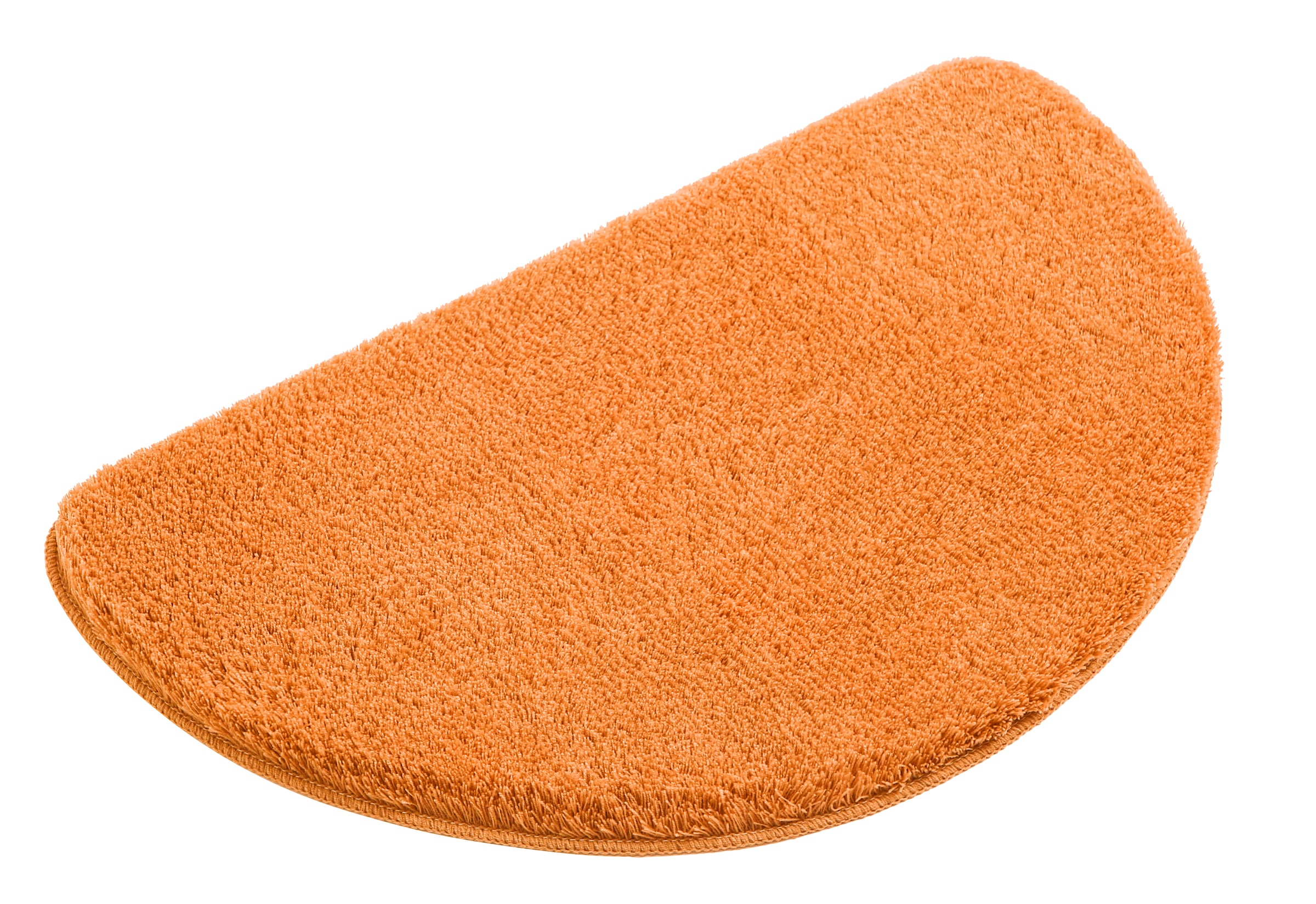 my home Badematte »Merida, Badvorleger, Badezimmer Teppich«, rutschhemmend beschichtet, fussbodenheizungsgeeignet-schnell trocknend-strapazierfähig, Badteppich, Uni Farben, rechteckig, rund & als 2-tlg. Set erhältlich