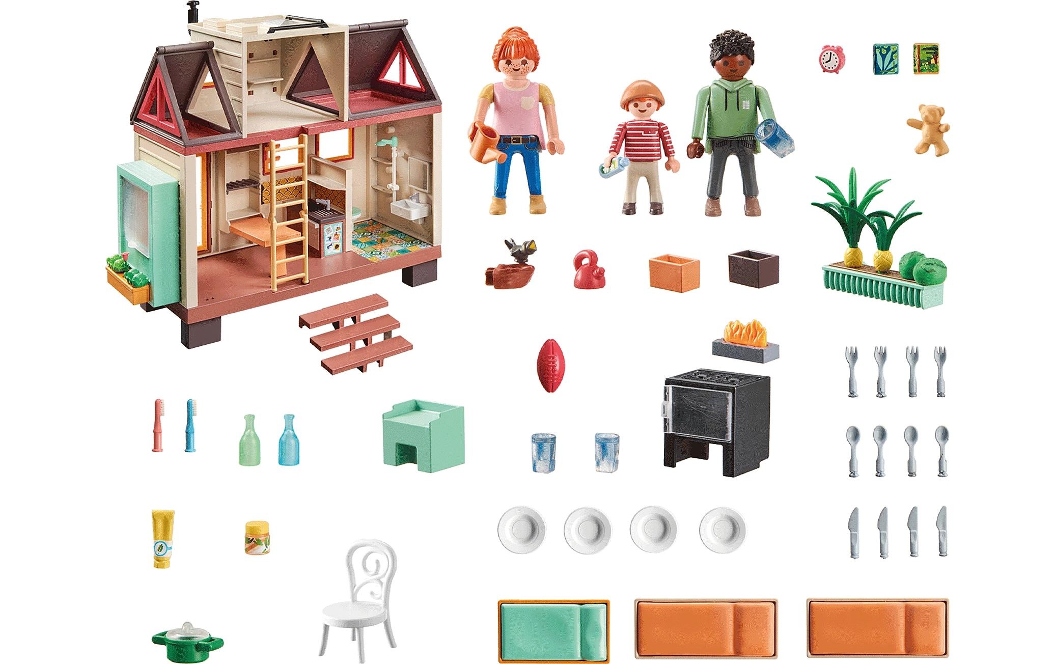 Playmobil® Spielbausteine »My Life Tiny Haus 71509«, (160 St.)