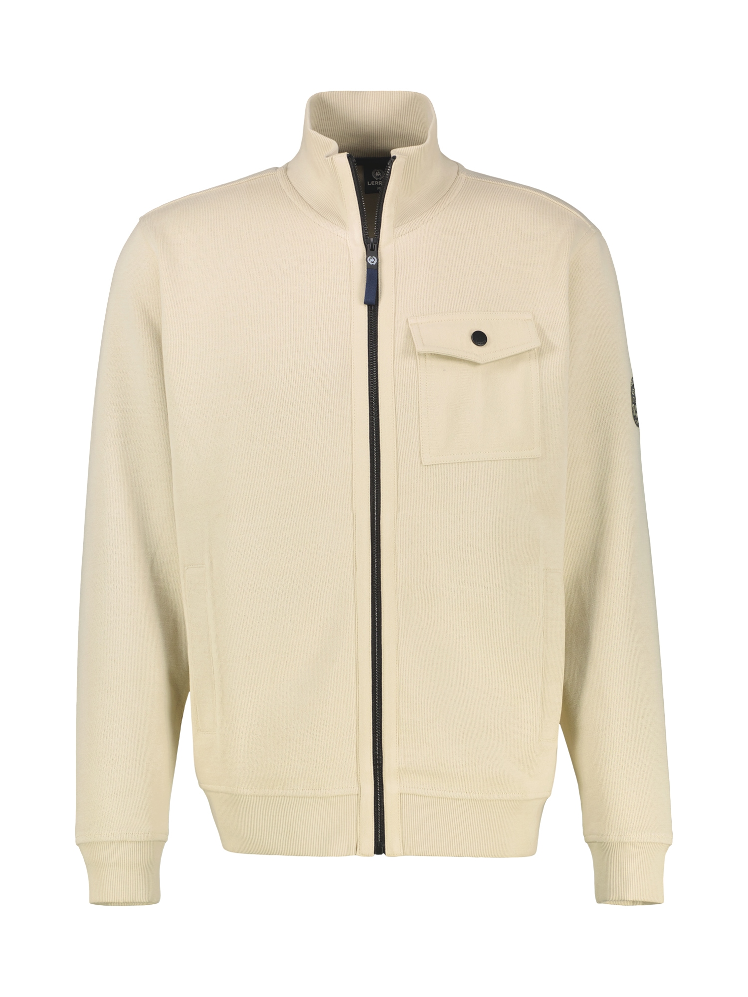 Image of LERROS Sweatjacke "Sweatjacke in Übergrössen, modisch-sportiv"
