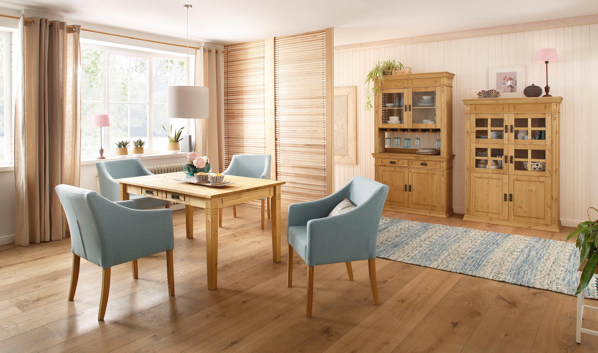 Home affaire Kommode »Vinales« Breite 112 cm aus massiver Kiefer