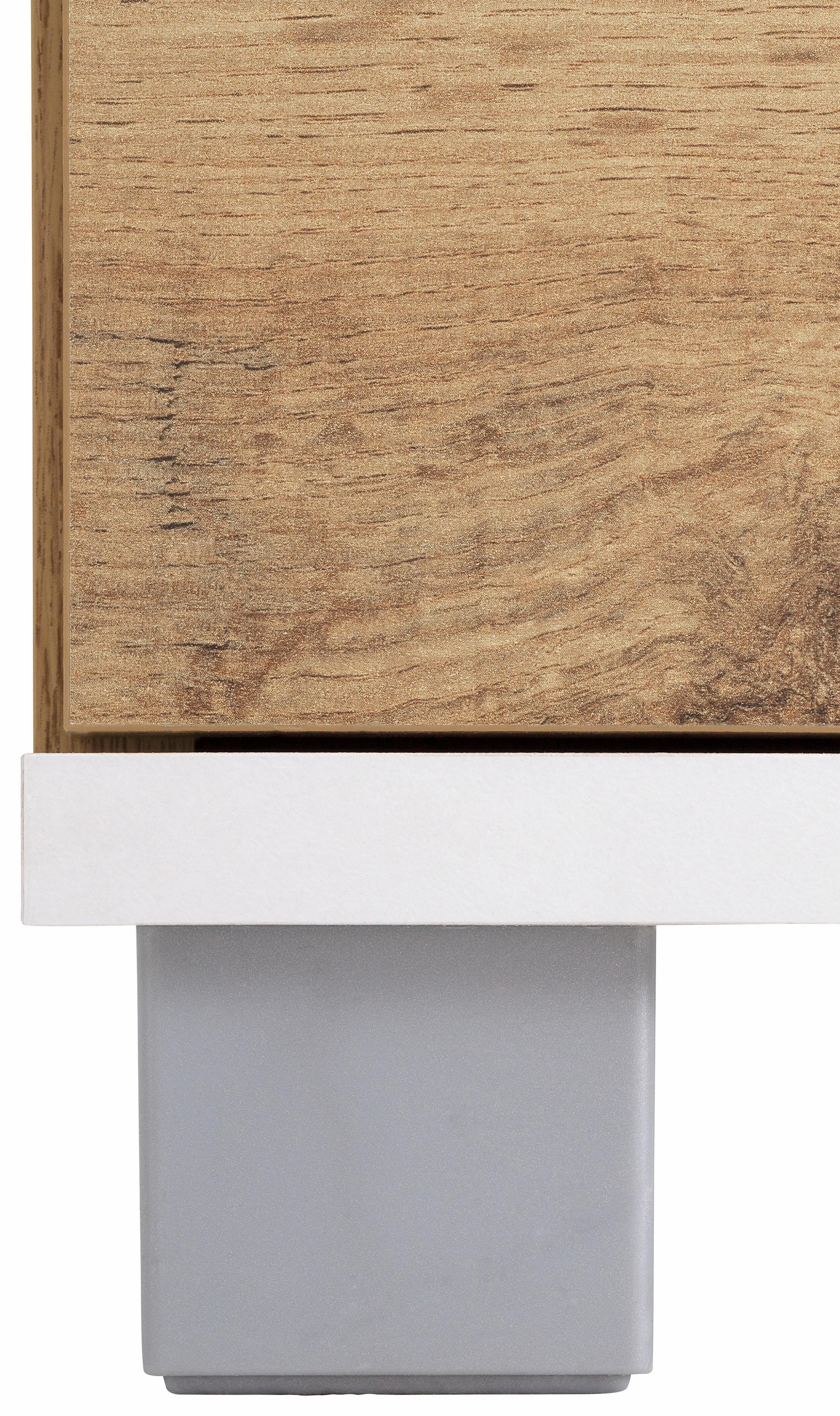 welltime Midischrank »Emmi, Breite 59 cm«, 2 Türen, Metallbeschläge