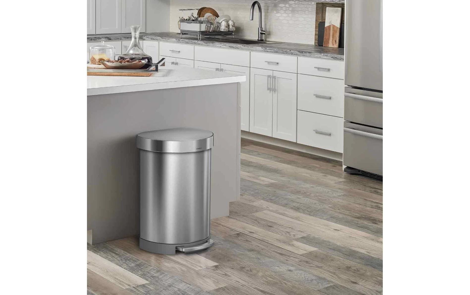 simplehuman Poubelle »Halbrunder« 1 Behälter