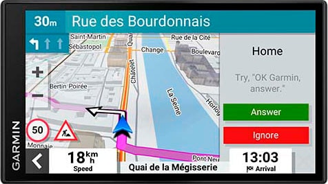 Garmin Navigationsgerät »DriveSmart™ 66 mit Amazon Alexa EU, MT-S«, (Karten-Updates)