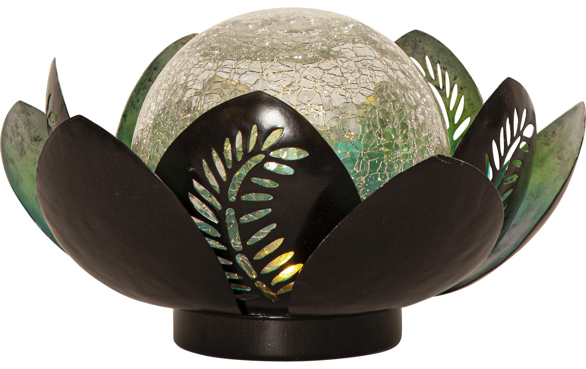 Image of Gartenleuchte "Star Trading Solar Decoration Lilly" LED-Modul warmweiss