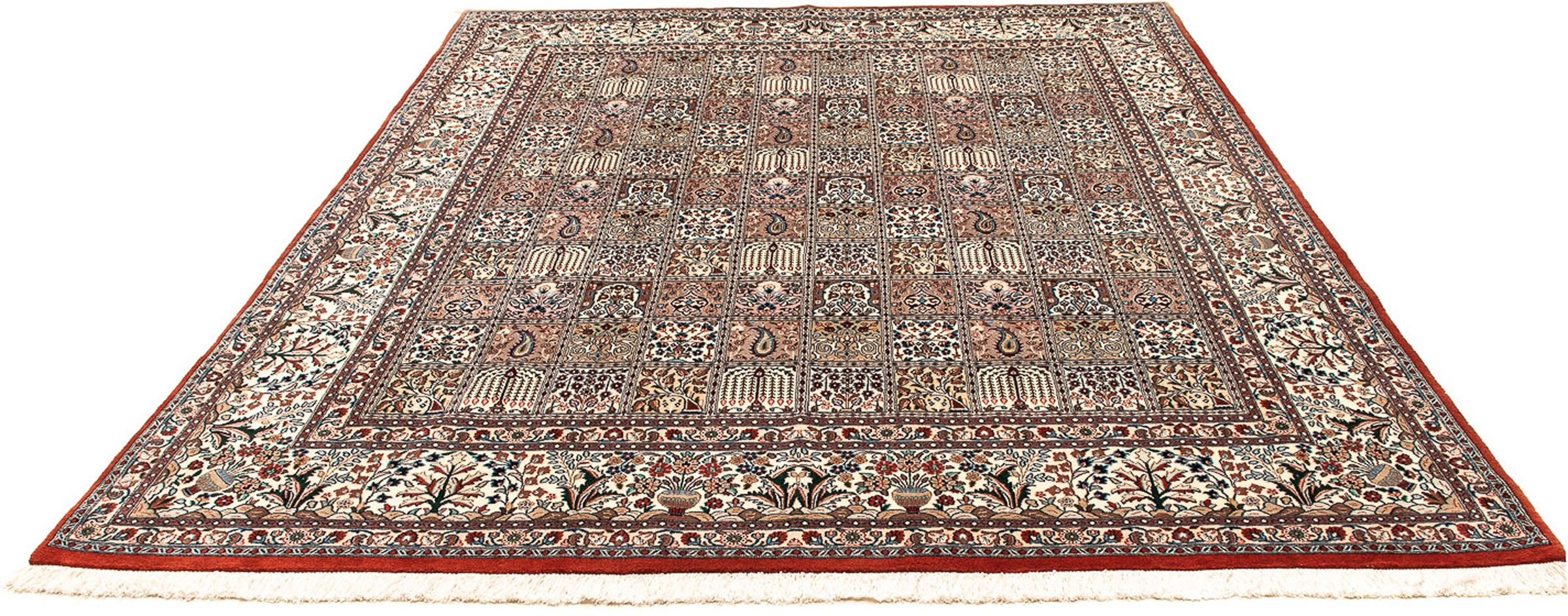 Image of morgenland Orientteppich »Perser - Classic - 301 x 246 cm - mehrfarbig«, rechteckig, 10 mm Höhe, Wohnzimmer, Handgeknüpft, Einzelstück mit Zertifikat bei Ackermann Versand Schweiz
