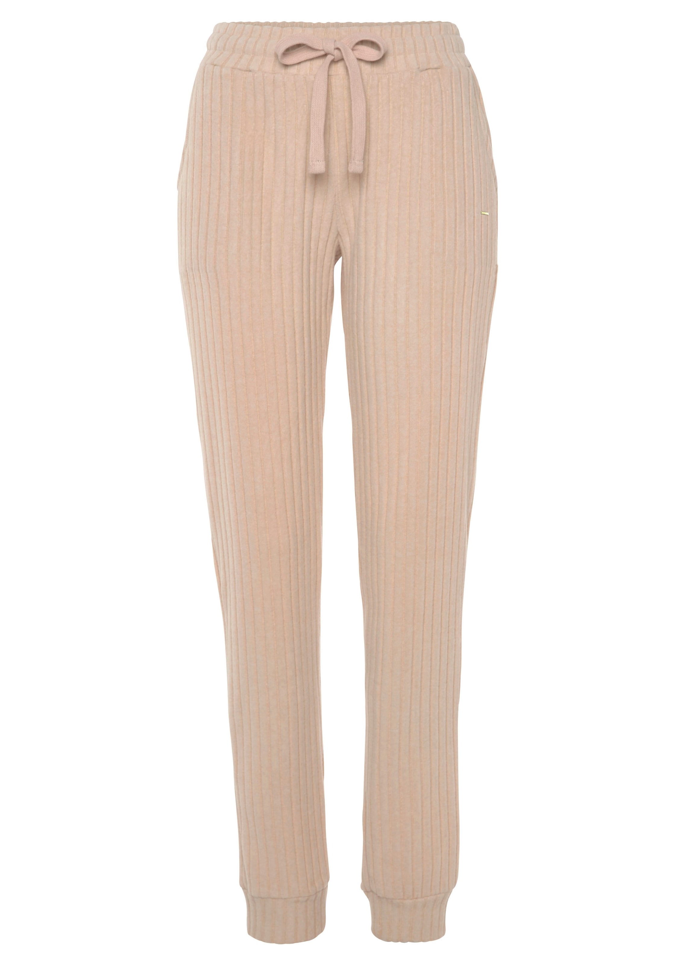 LASCANA Homewearhose, Lounge-/ Strickhose mit praktischen Taschen, Loungewear