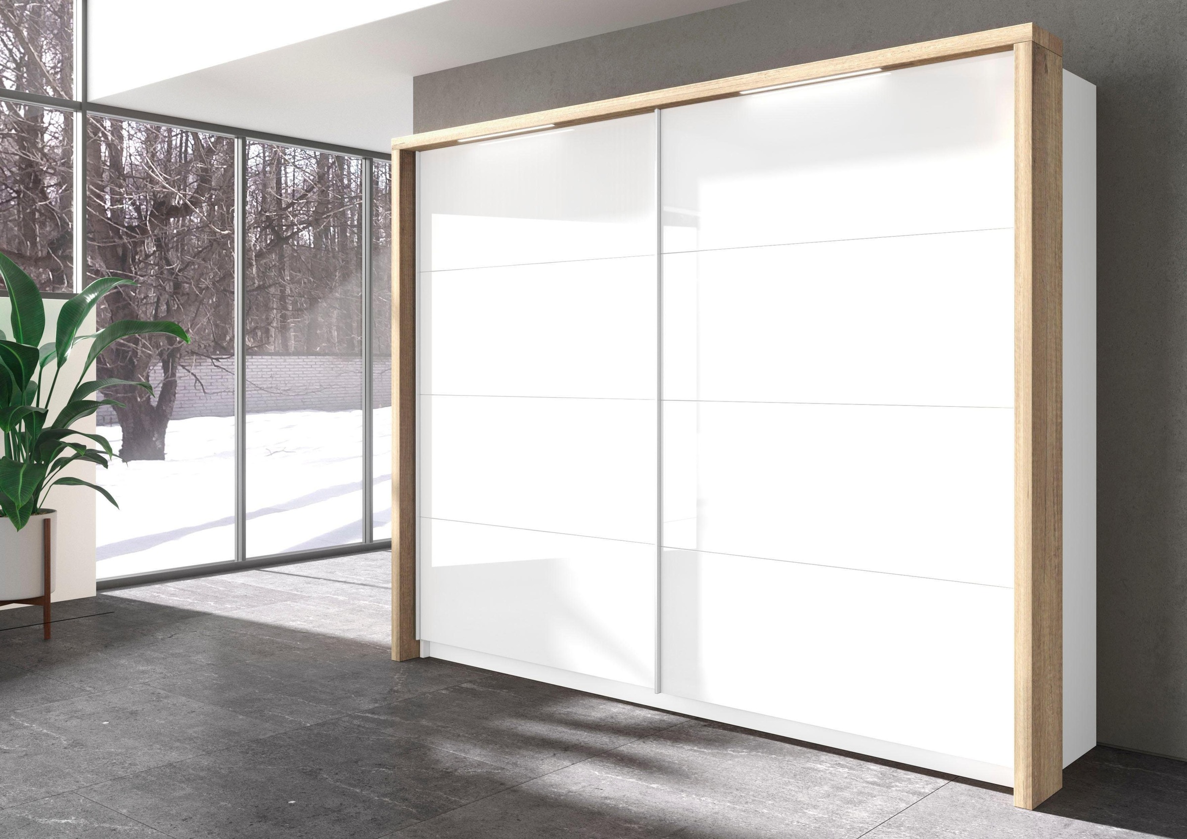 Image of Holzzone Schwebetürenschrank »Bari« bei Ackermann Versand Schweiz