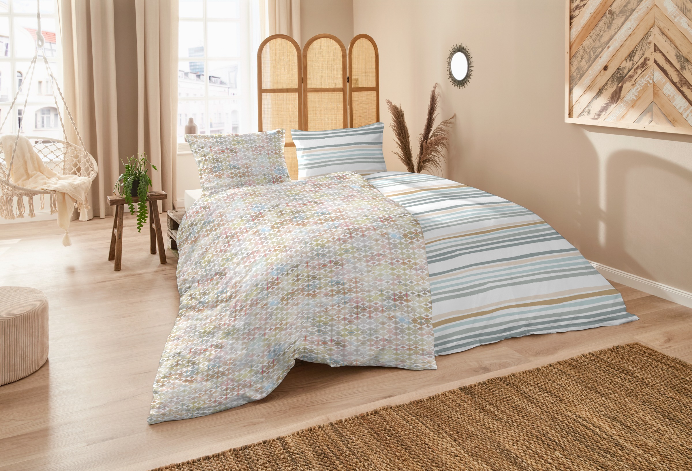 Primera Linge de lit »Perkal-Bettwäsche Diamond Party« 2