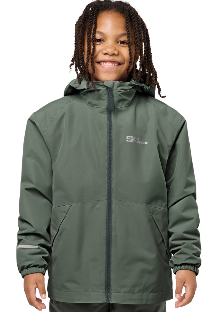 Jack Wolfskin 3-in-1-Funktionsjacke »ICELAND 3IN1 JACKET K«, mit Kapuze, 3in1, wasserdicht, Übergangsjacke