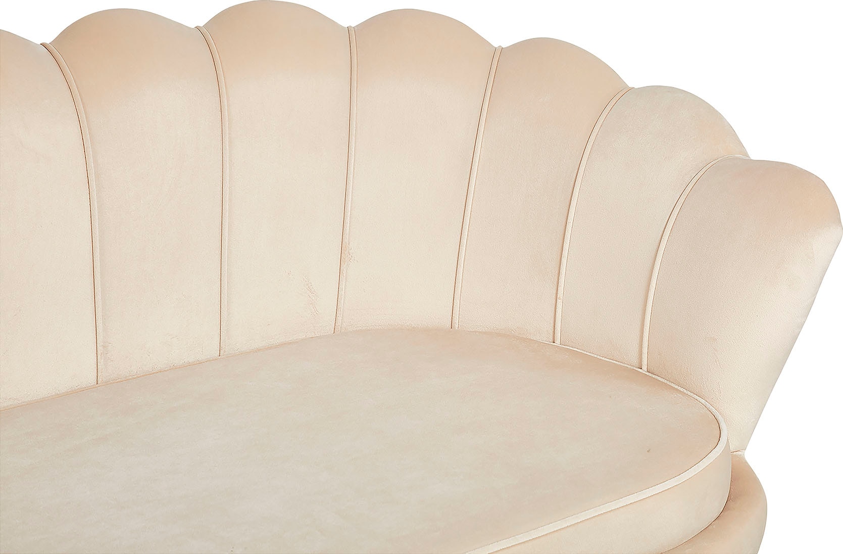 SalesFever 3-Sitzer »Clam Komfortsofa«, Extravagantes Muscheldesign: 180 cm Breite