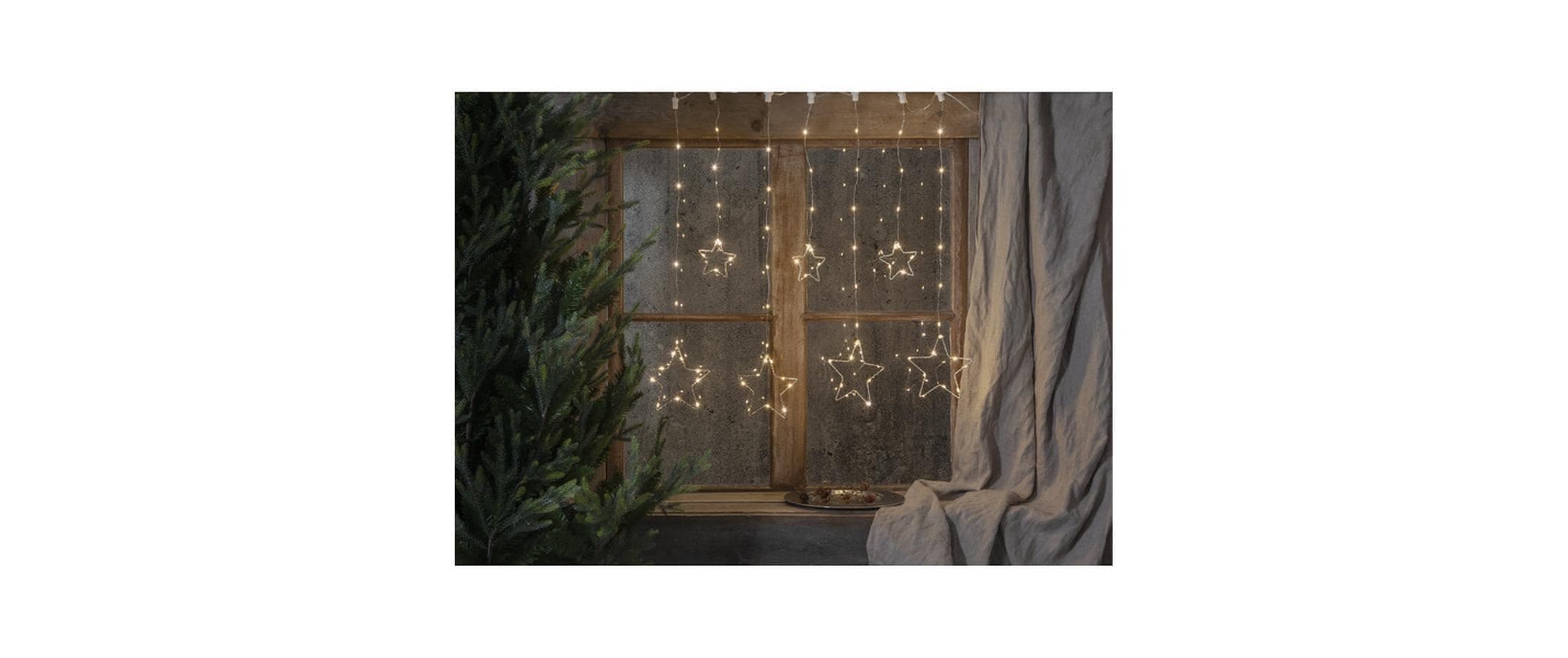 Parforce Traditional Hunting Rideau lumineux LED »Trading LED-Lichtervorhang Dew« 84 cuis-flammig