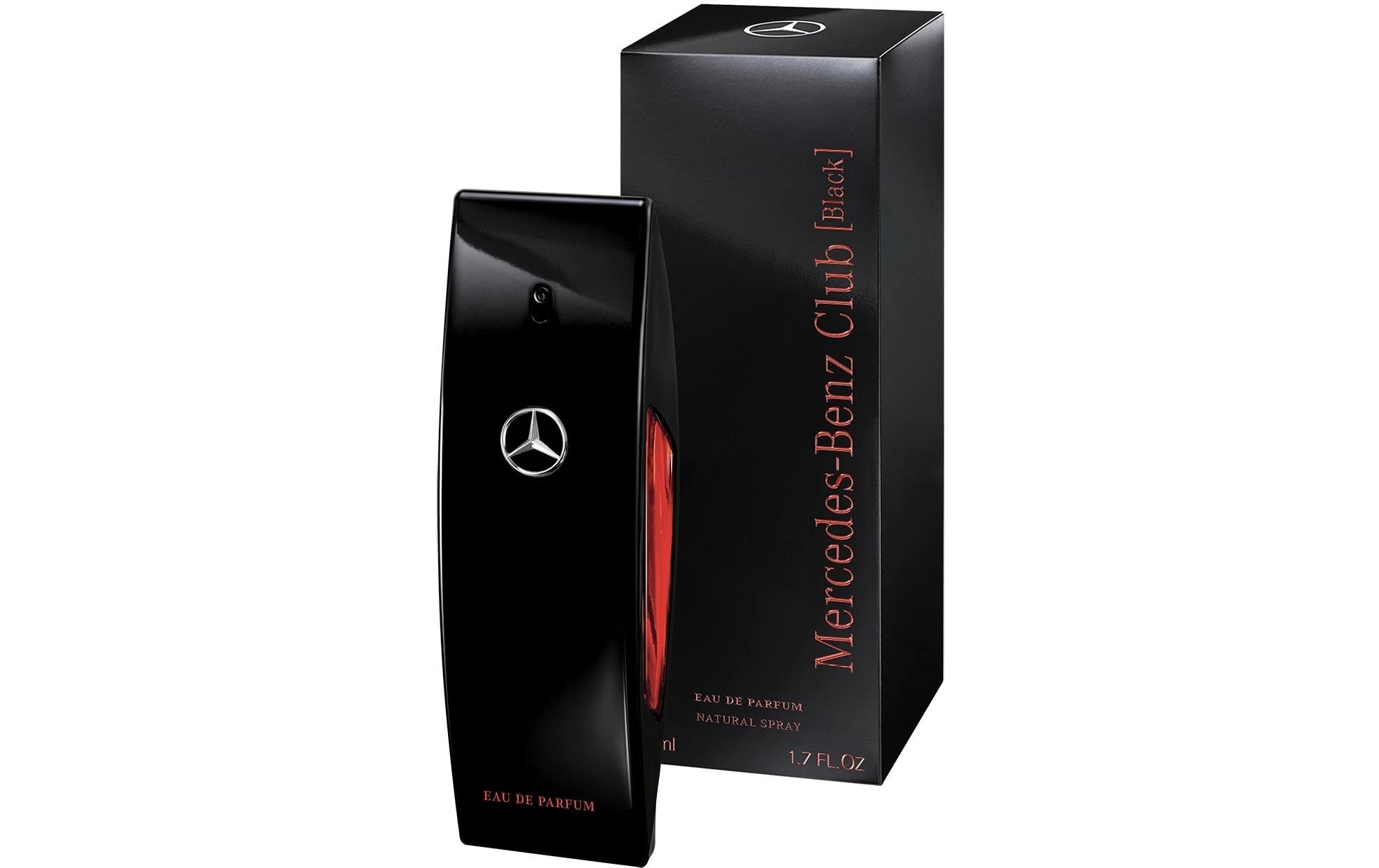Image of Mercedes Eau de Parfum "Club Black Red, 50 ml"