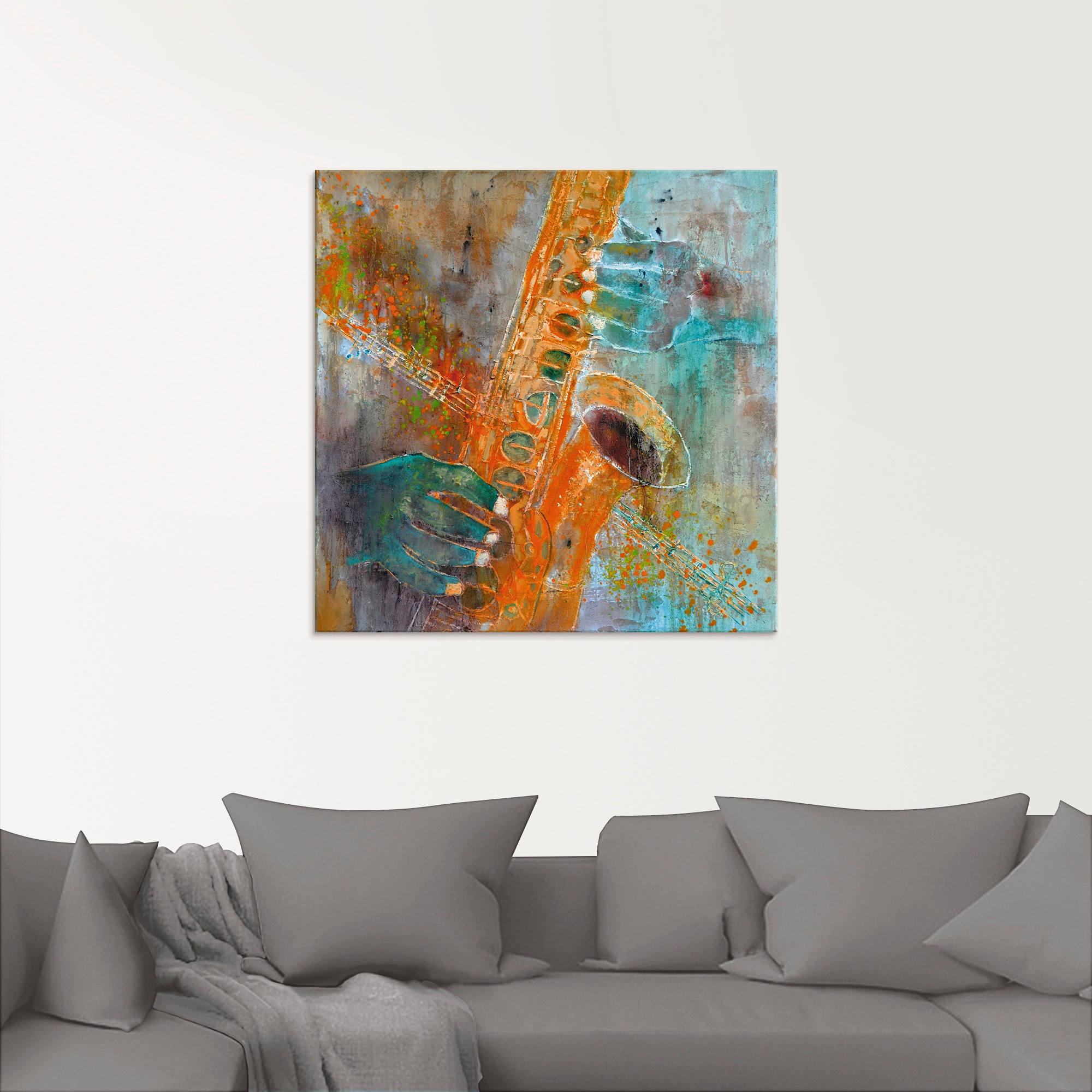 Artland Tableau en verre »Ein Saxofon« 1 cuis tlg. in verschiedenen Grössen