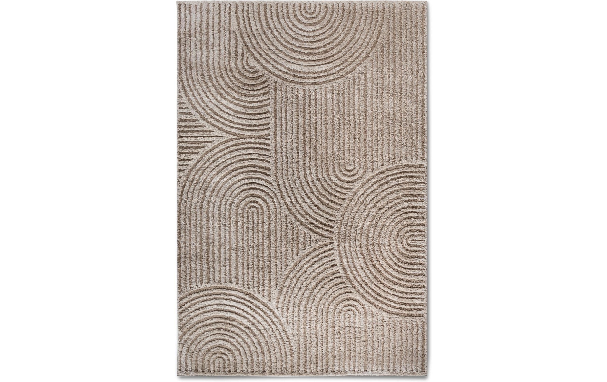ELLE DECORATION Teppich »Chappe« rechteckig 18 mm Höhe Shaggy, Läufer, flauschig, weich, Langflor, modern, Hoch Tief Effekt