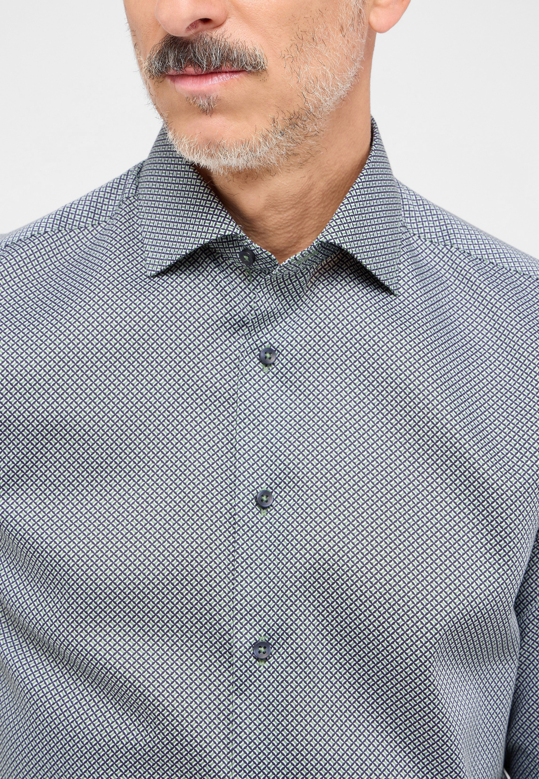 Eterna Langarmhemd »SLIM FIT«, NON IRON (bügelfrei)