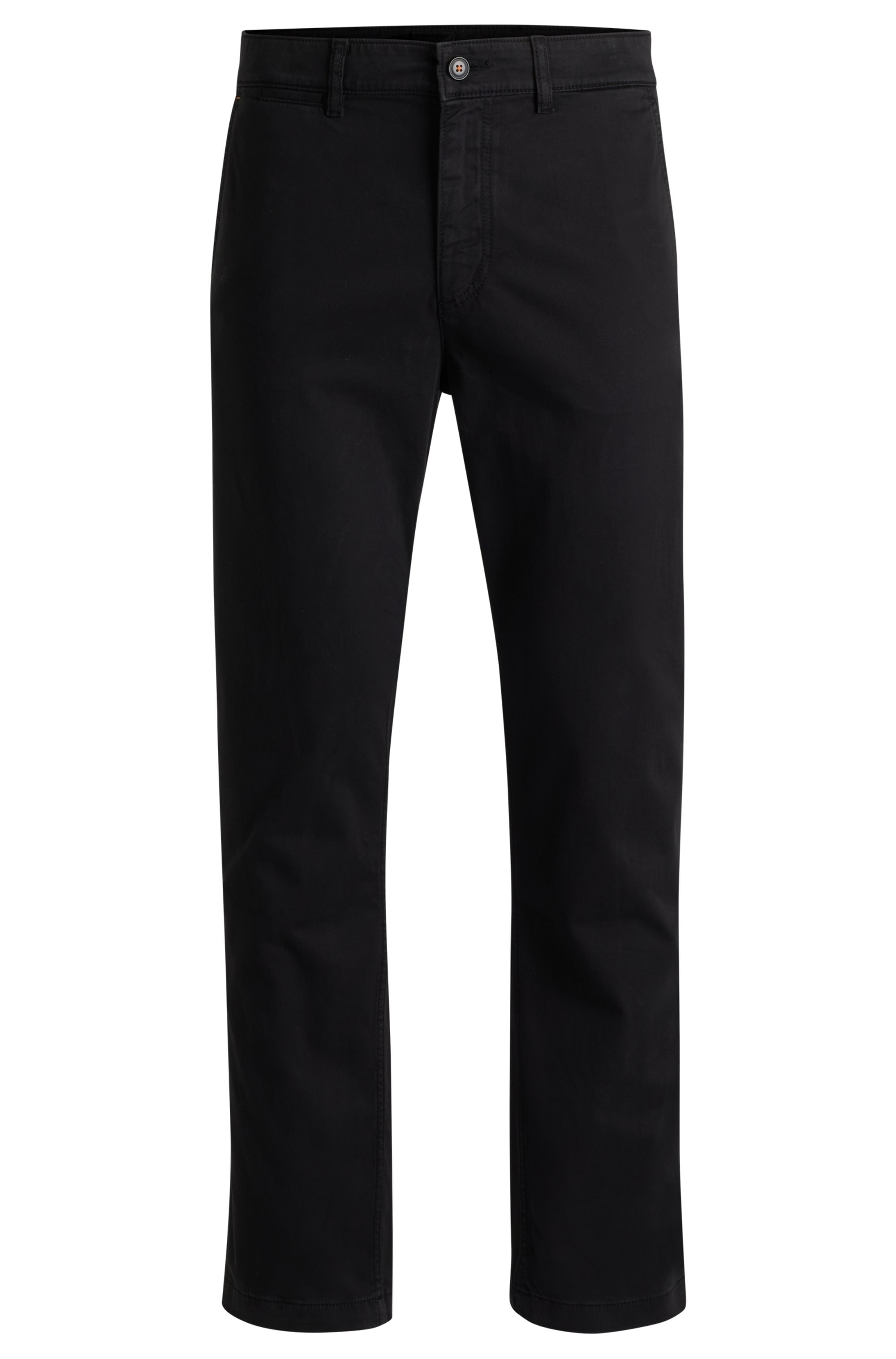 Image of BOSS ORANGE Chinohose "Regular" in gerader From