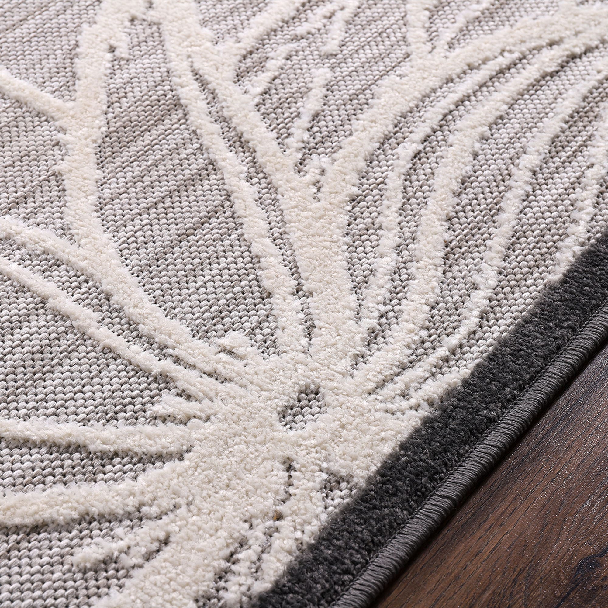 Sanat Teppich »Floral 2 Outdoor«, rechteckig, 6 mm Höhe, In- und Outdoor geeignet, Blumen, Balkon, Terrasse, Aussenbereich