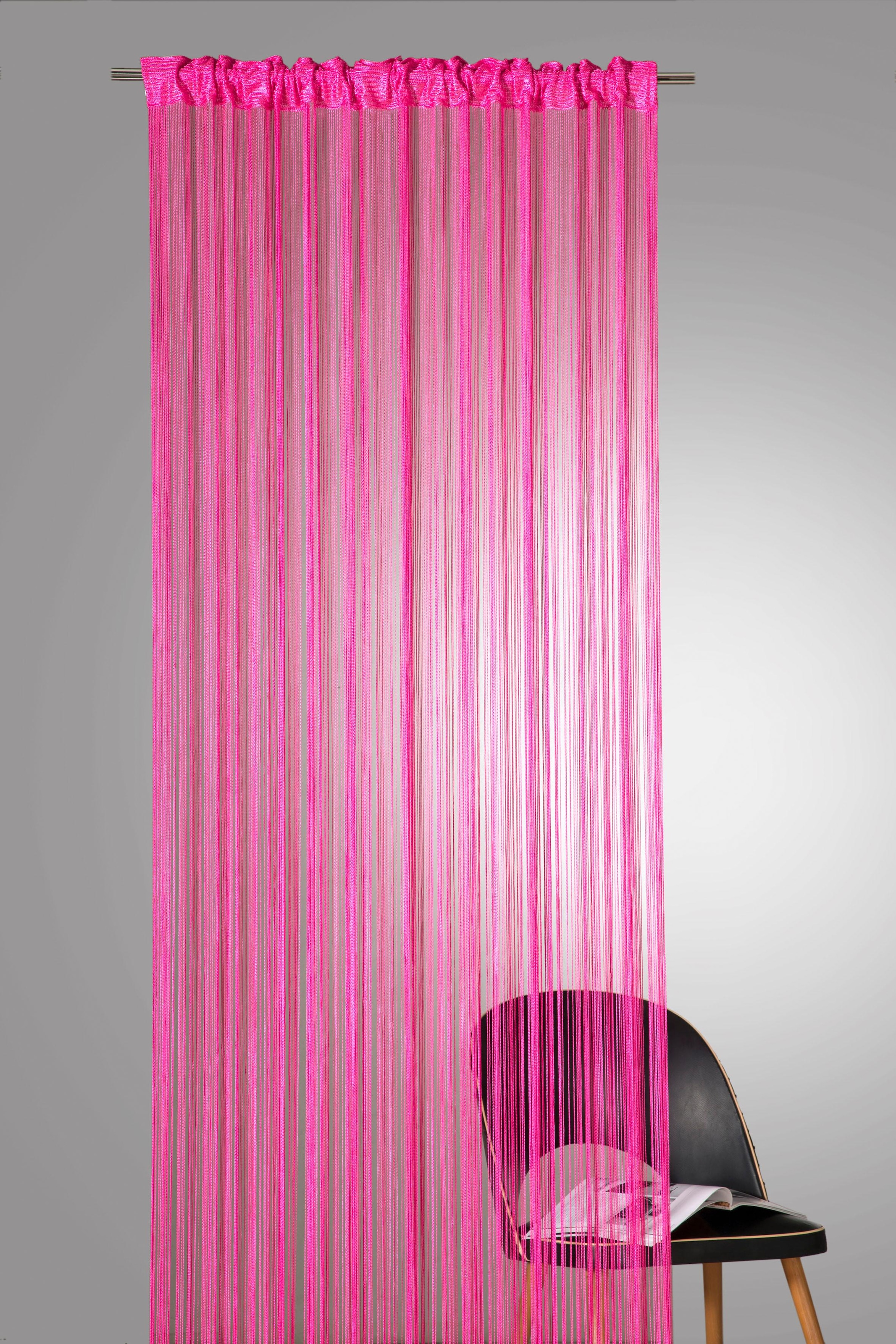 Image of Weckbrodt Fadenvorhang "Rebecca" Multifunktionsband 1 Stk. tlg. Fadengardine, Insektenschutz, transparent, kürzbar, Store