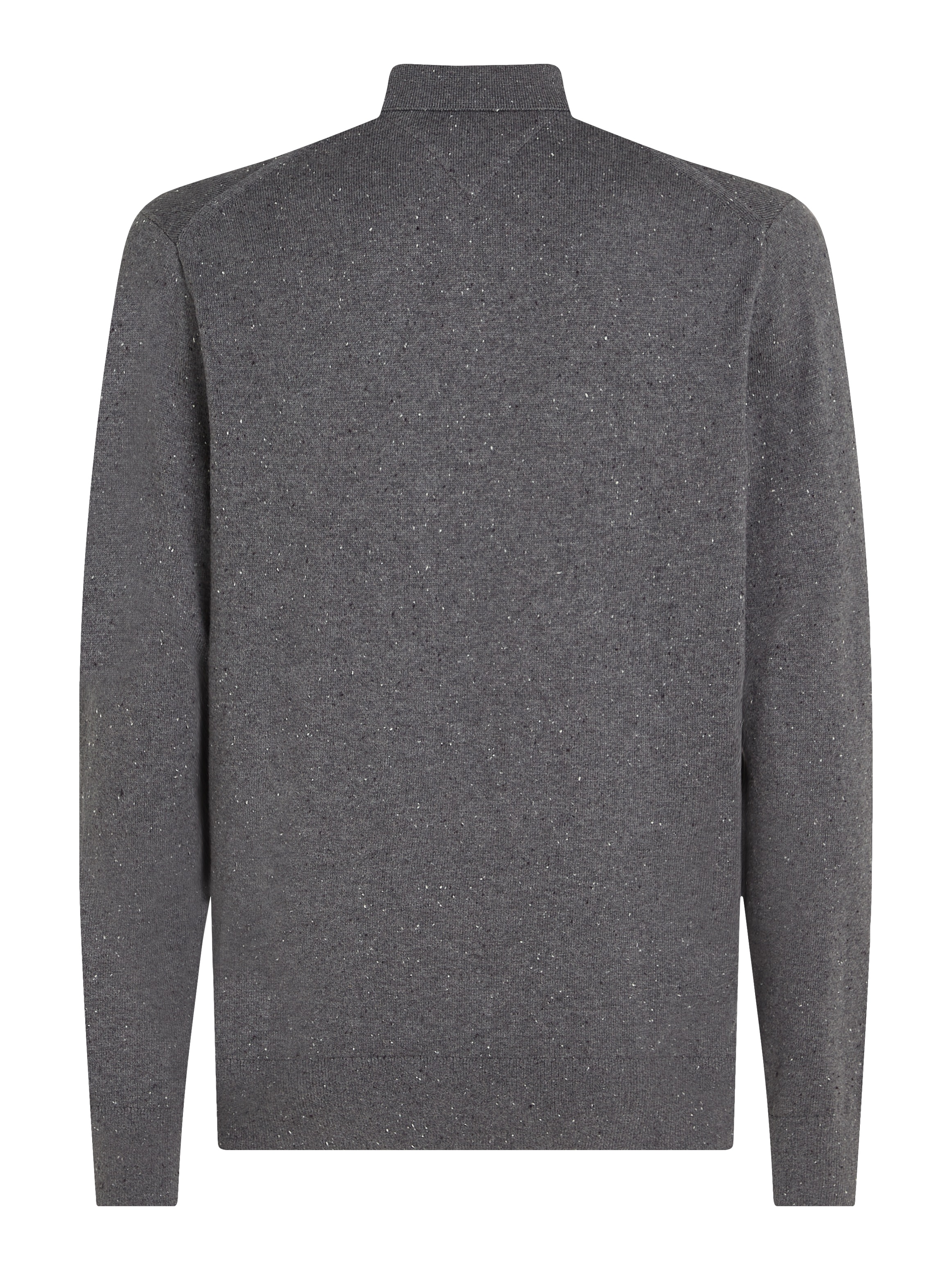 Tommy Hilfiger Polokragenpullover »PIMA ORG CTN CASHMERE LS POLO« Flag-Stickerei auf Brust