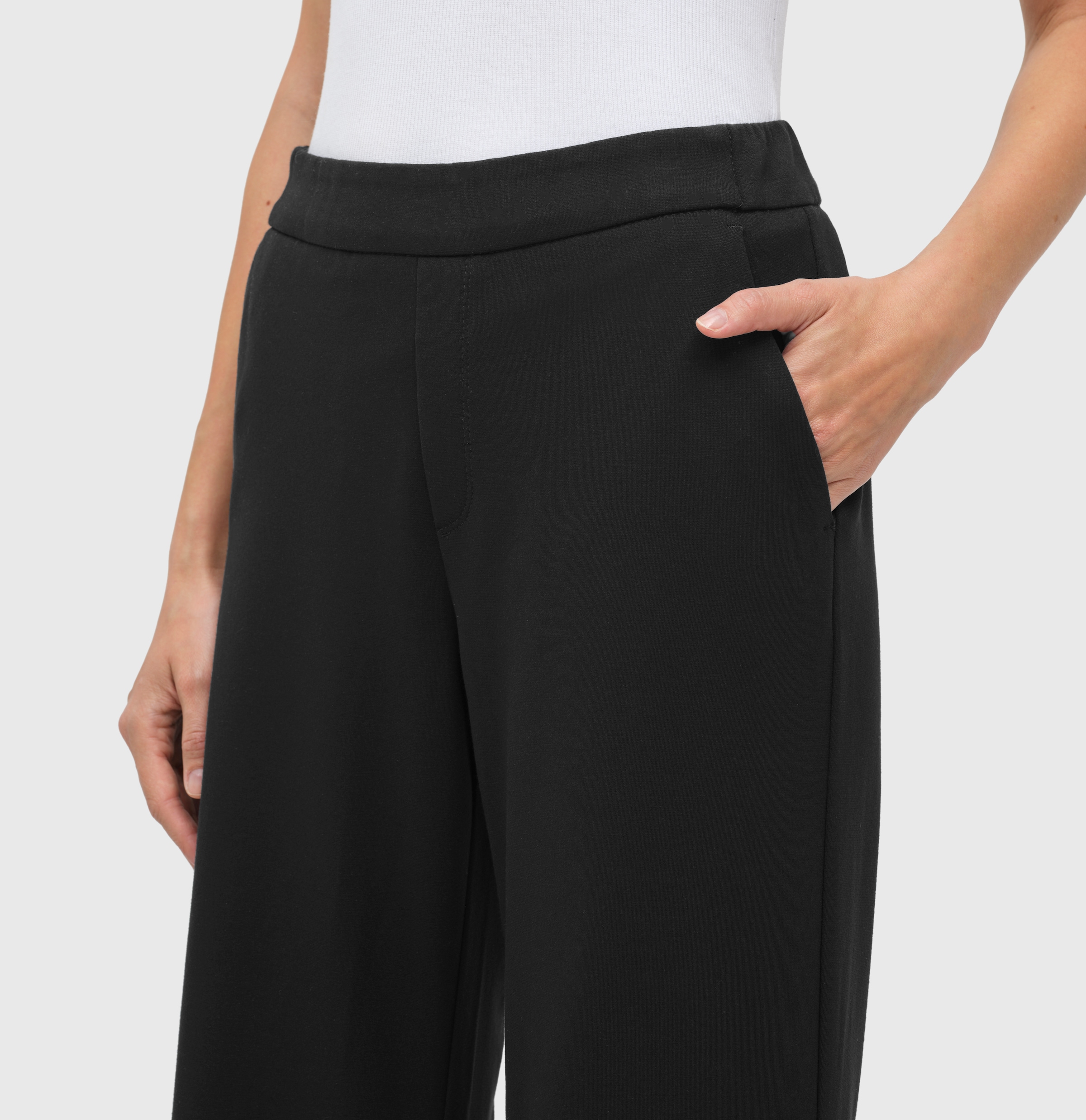 MAC Bootcuthose »CHIARA«, Bootcut-Form in figurbetonter Form