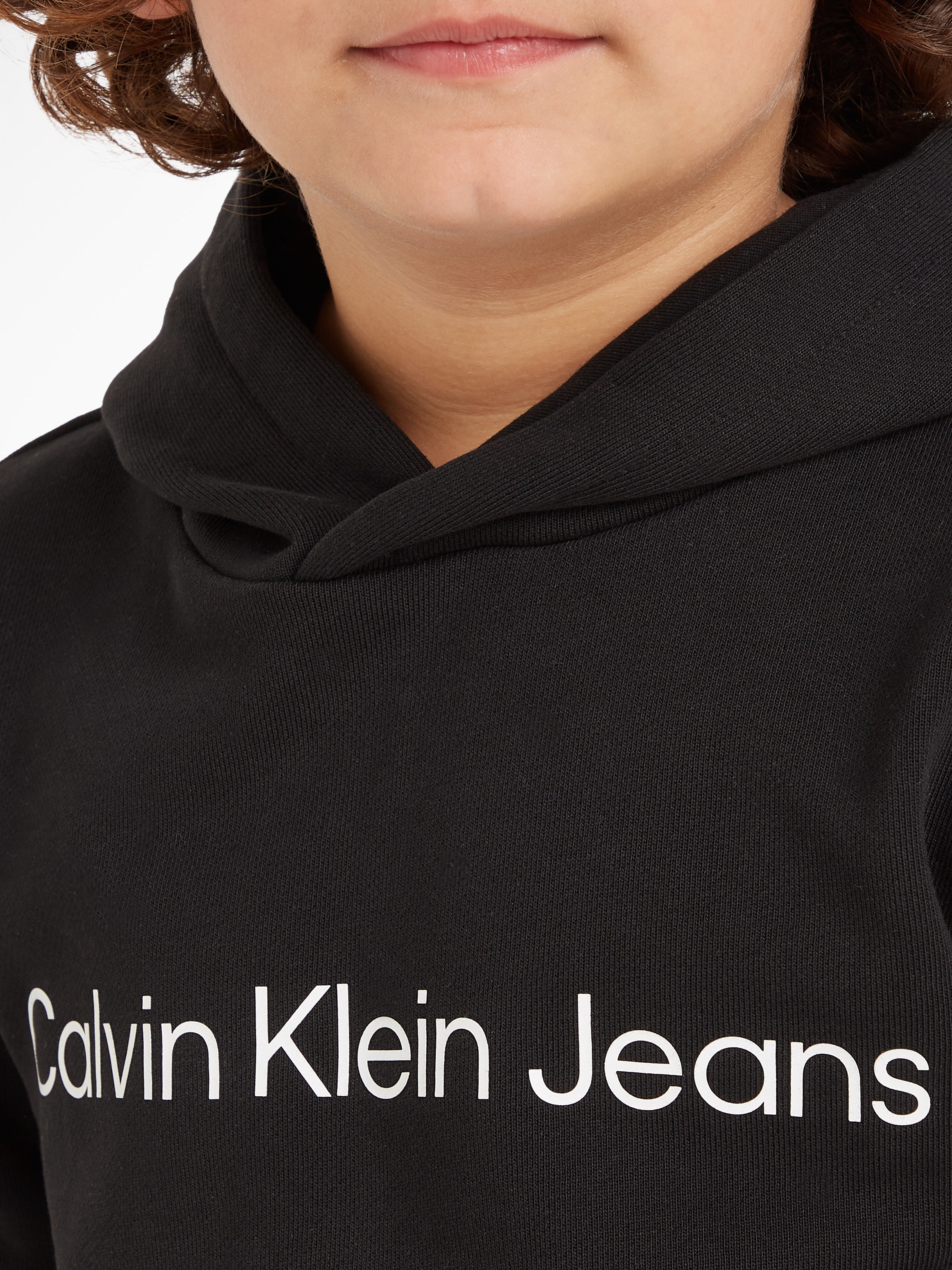 Calvin Klein Jeans Langarmshirt & Leggings »INST.LOGO RLX.HOODIE LEGGING SET«, für Kinder bis 16 Jahre