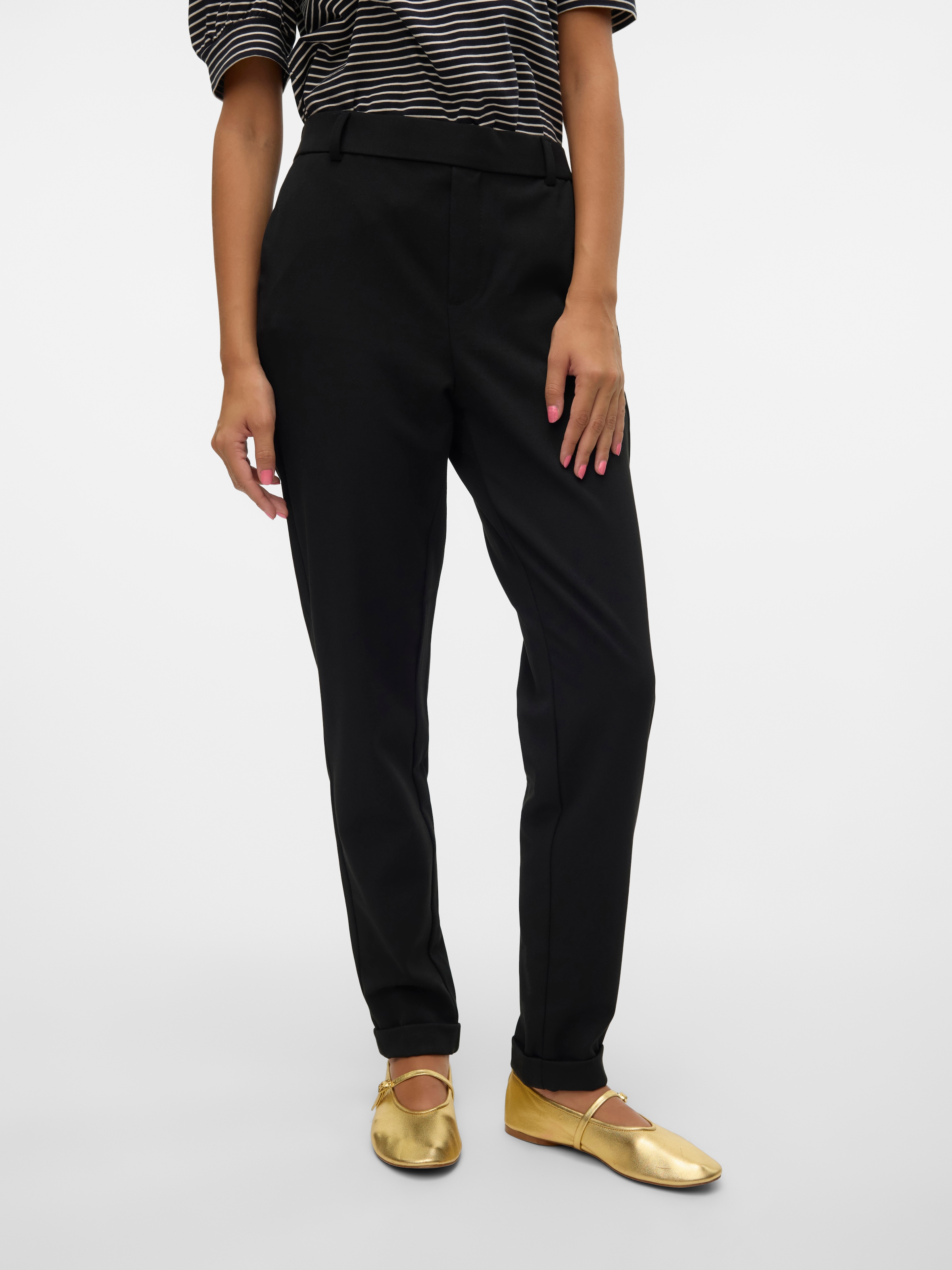 Image of Vero Moda Anzughose "VMKAYA MW LOOSE SOLID PANT"