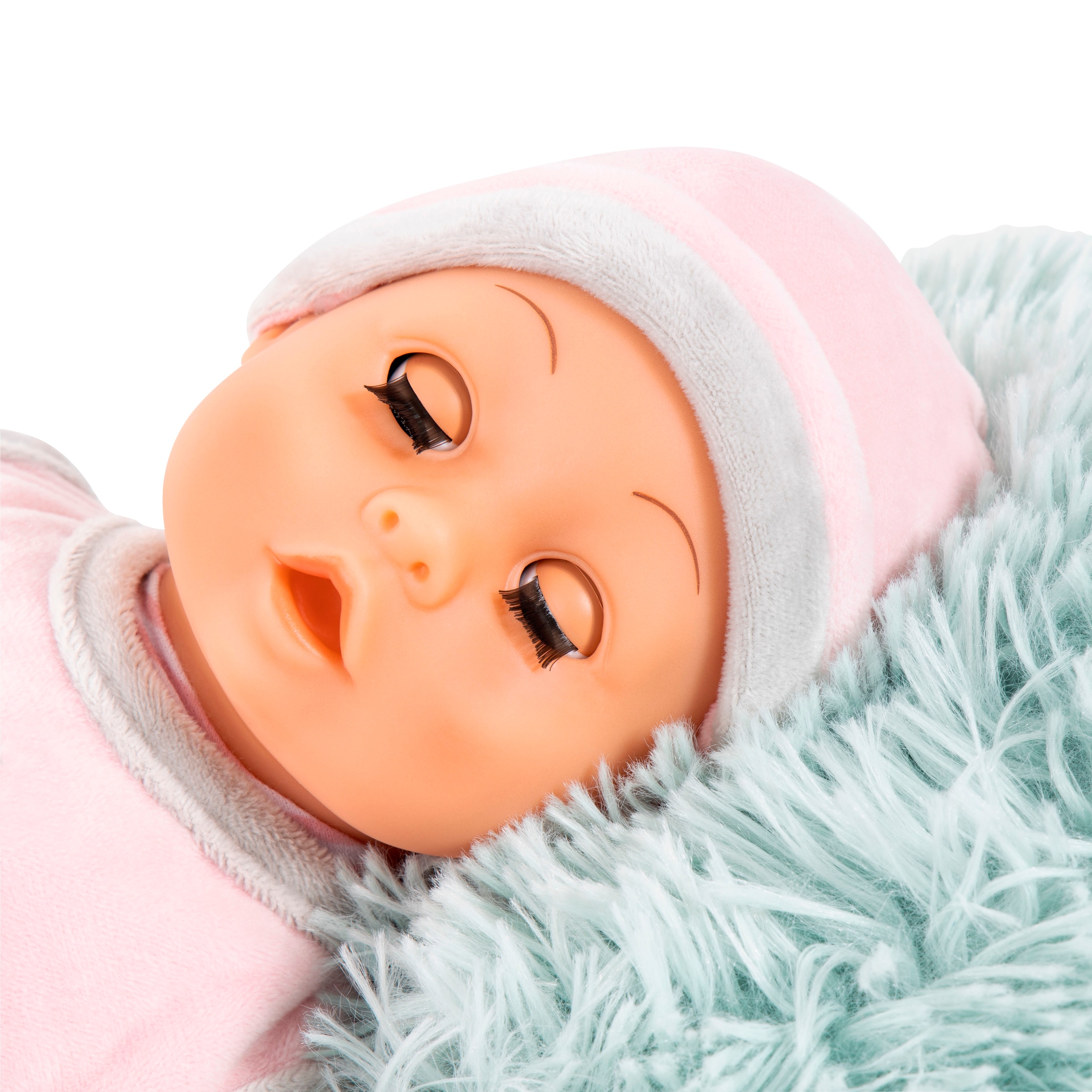 Bayer Babypuppe »First Words Baby, 38 cm, Einhorn rosa« mit Schlafaugen und Babygeräuschen