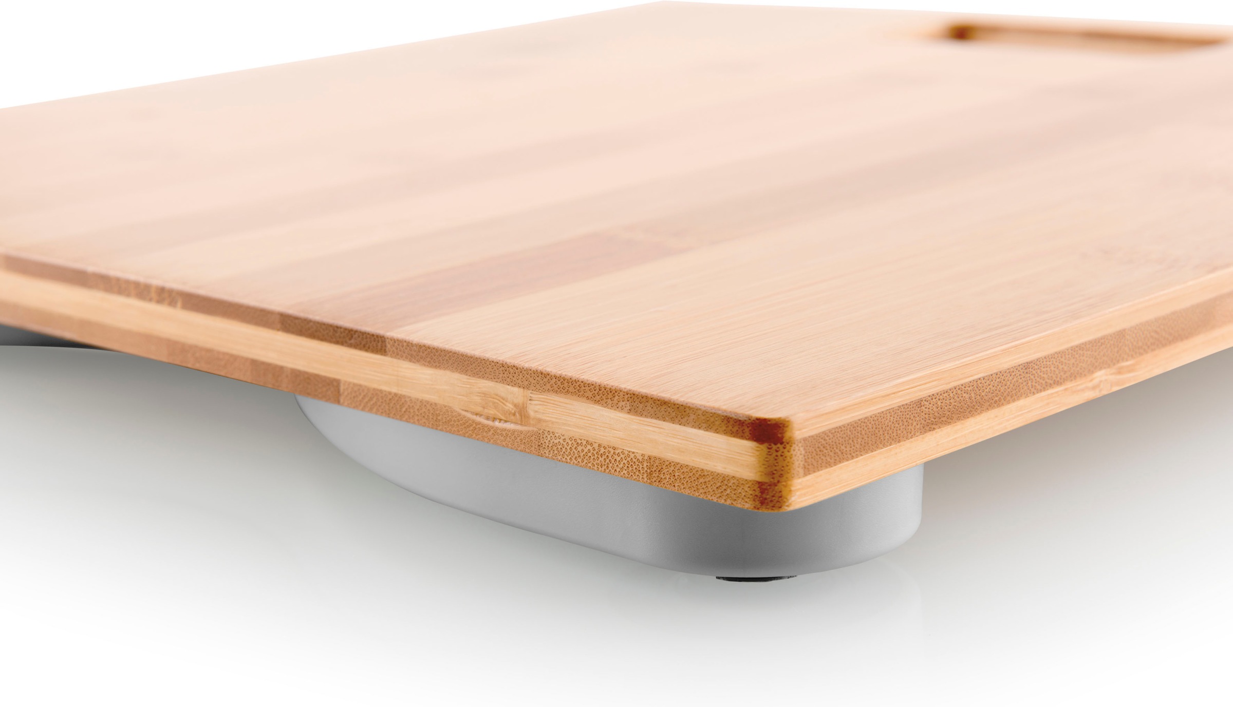 eta Personenwaage »BAMBOO«, Standfläche aus Bambus, LCD, bis 180 kg