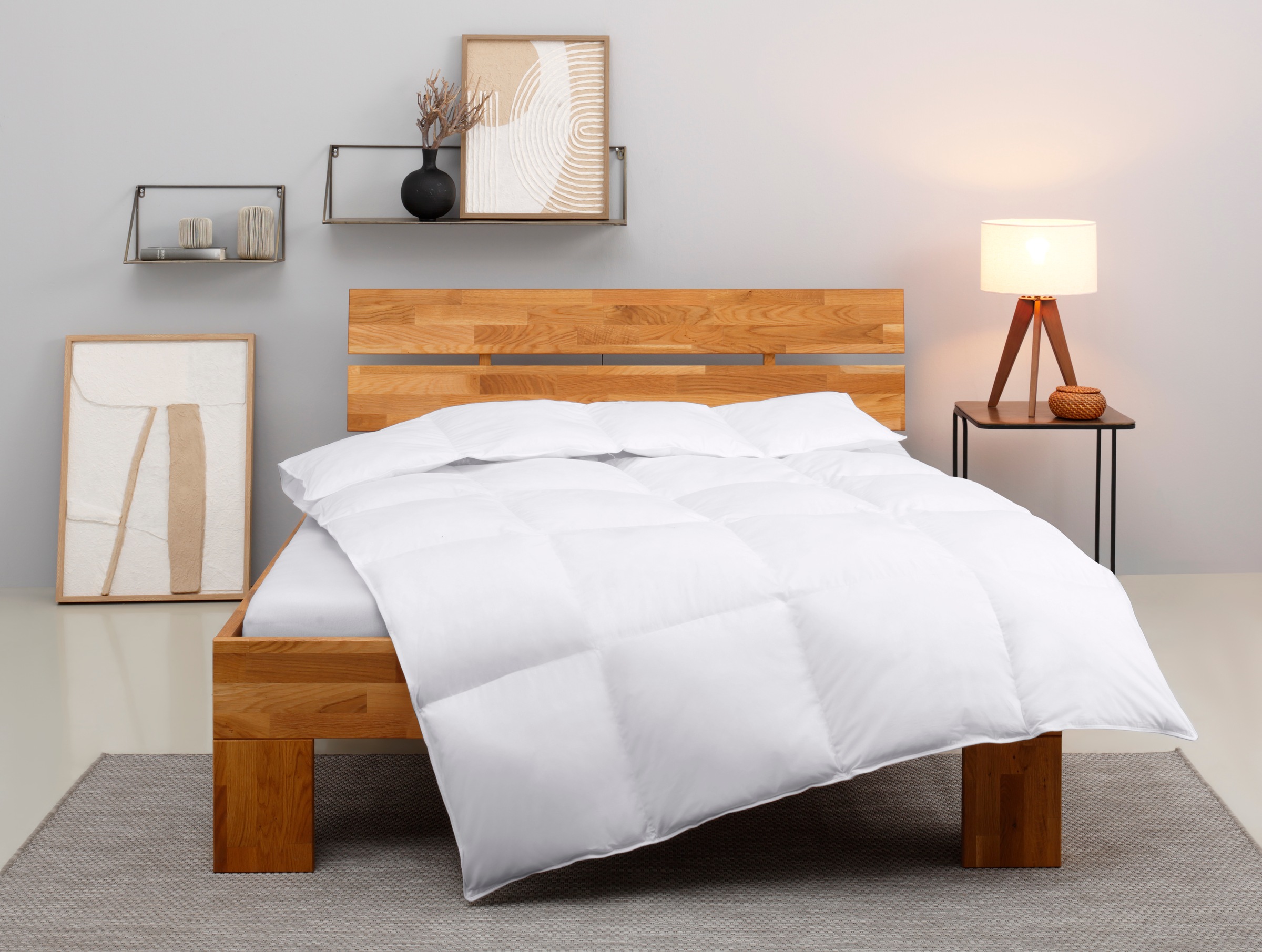 Image of GOODproduct Kunstfaserbettdecke "Taylore, Bettdecke 135x200, 155x220 cm" warm Füllung Polyester 1 Stk. tlg. Bettdecken, Sommer, Winter, 4 Jahreszeiten, Decke